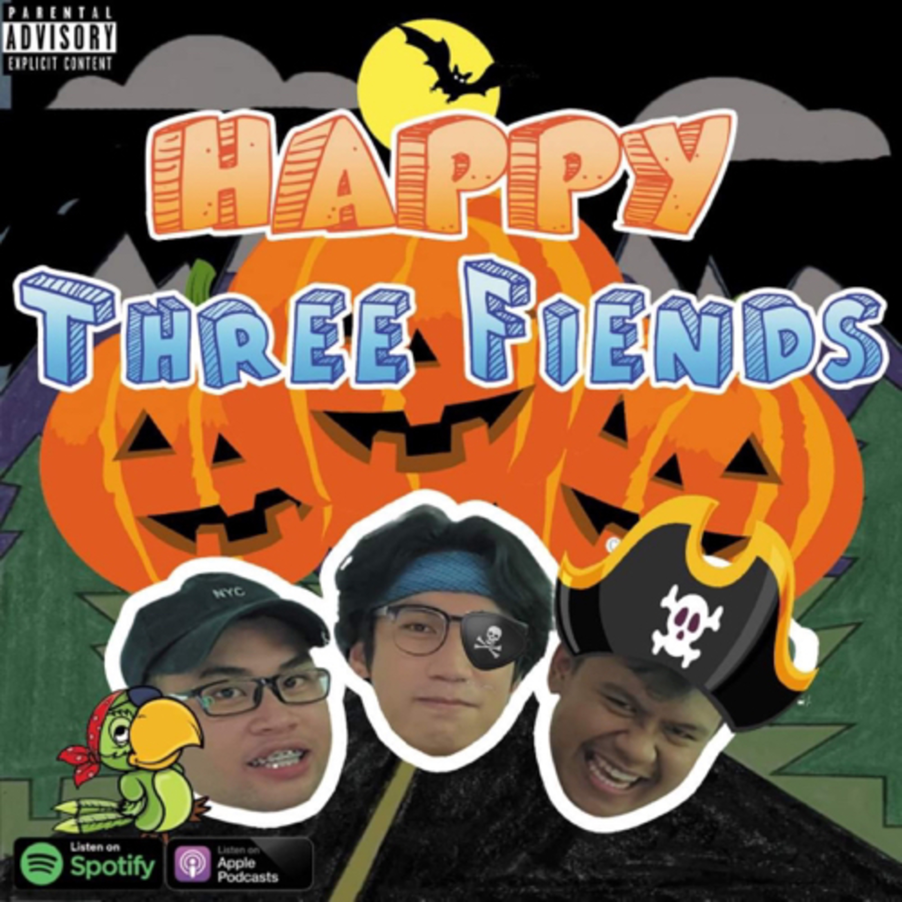 Happy Three Fiends