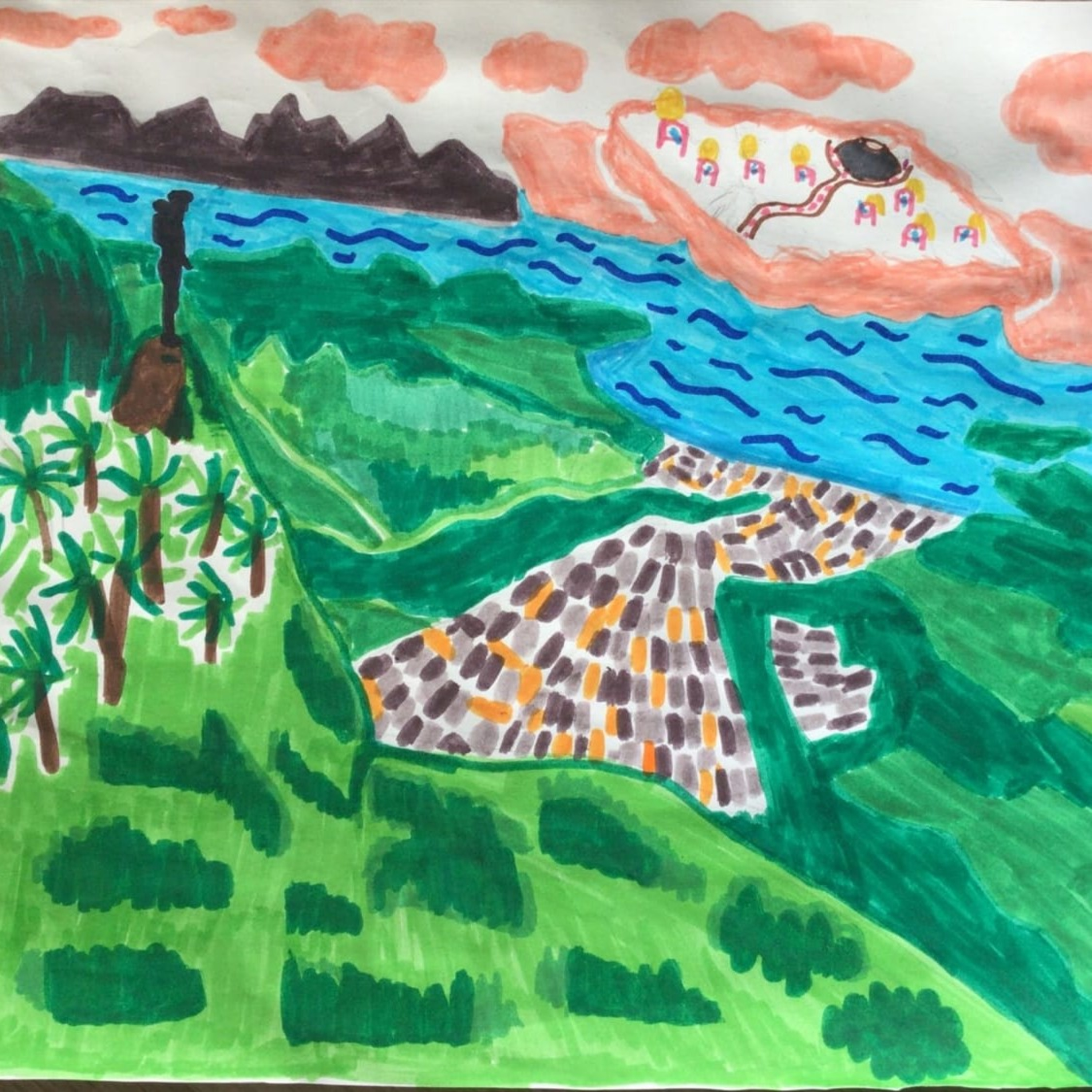 A German School Girl