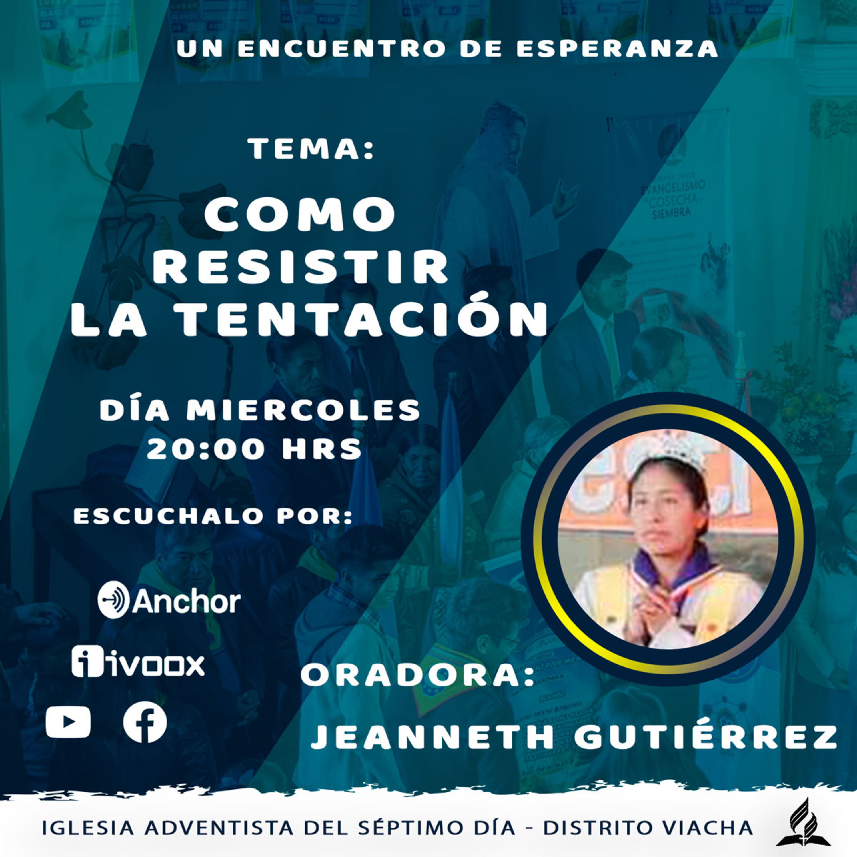 Como resistir la tentación oradora Jeanneth Gutiérrez