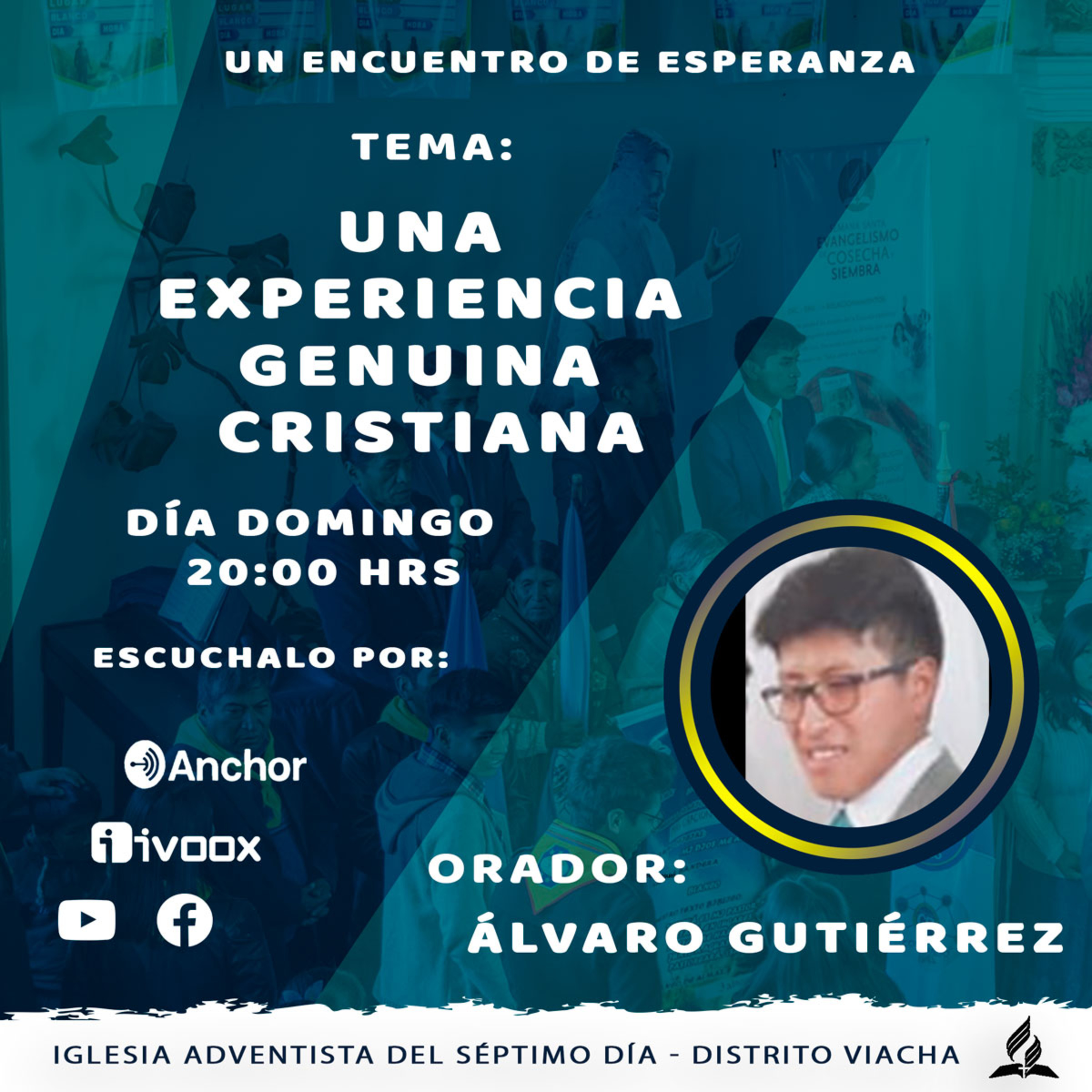 Una experiencia genuina cristiana orador Álvaro Gutiérrez