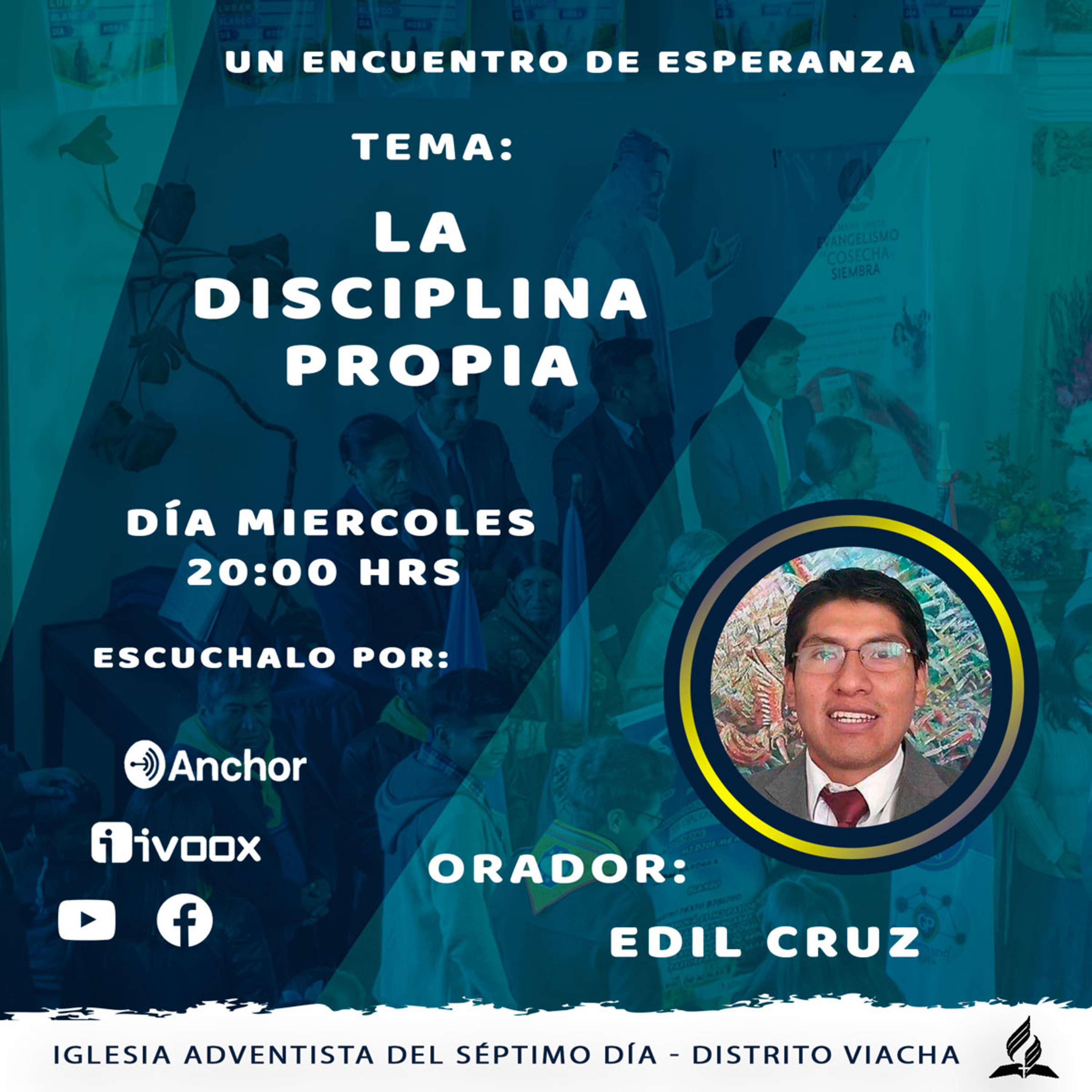 La disciplina propia orador Edil Cruz