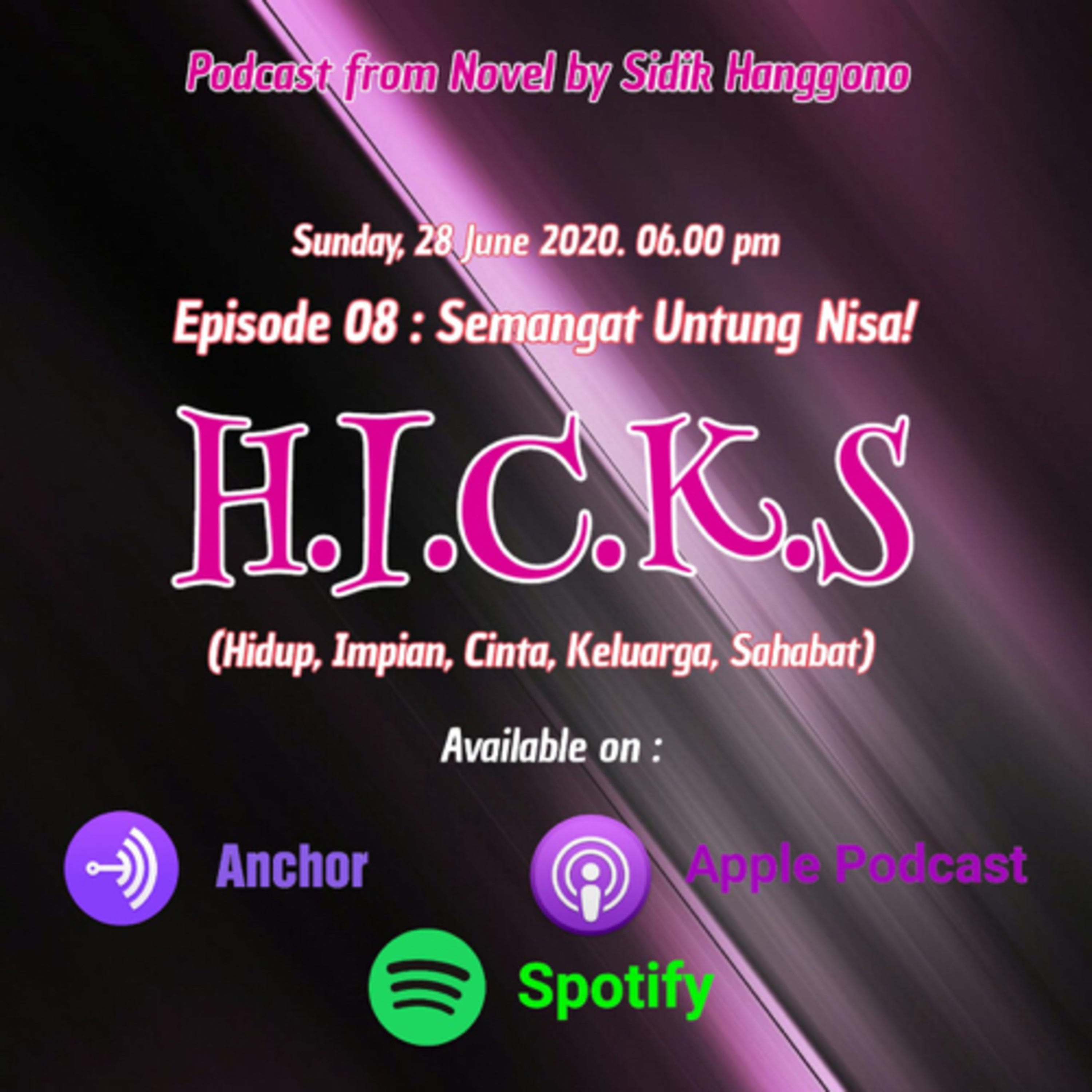 H.I.C.K.S (Hidup, Impian, Cinta, Keluarga, dan Sahabat)