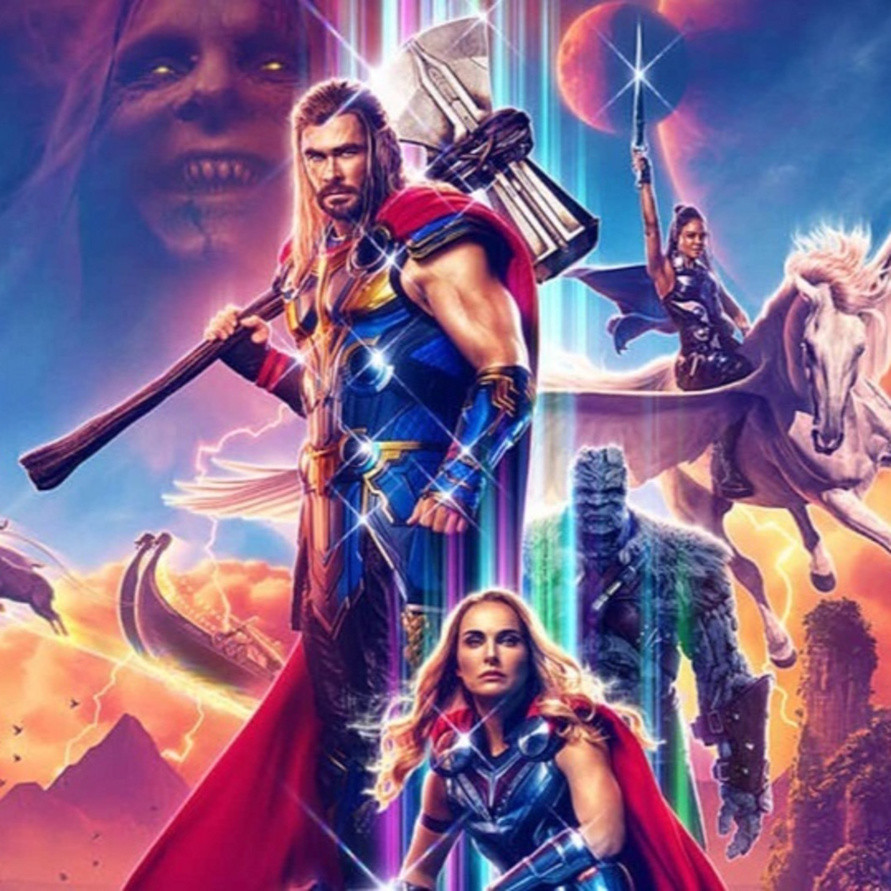 Pop Culture Cosmos #306- Thor Love and Thunder Review, The Boys Season Three Thoughts, and Get Your Light Cycle Ready as Tron Turns 40! episode artwork