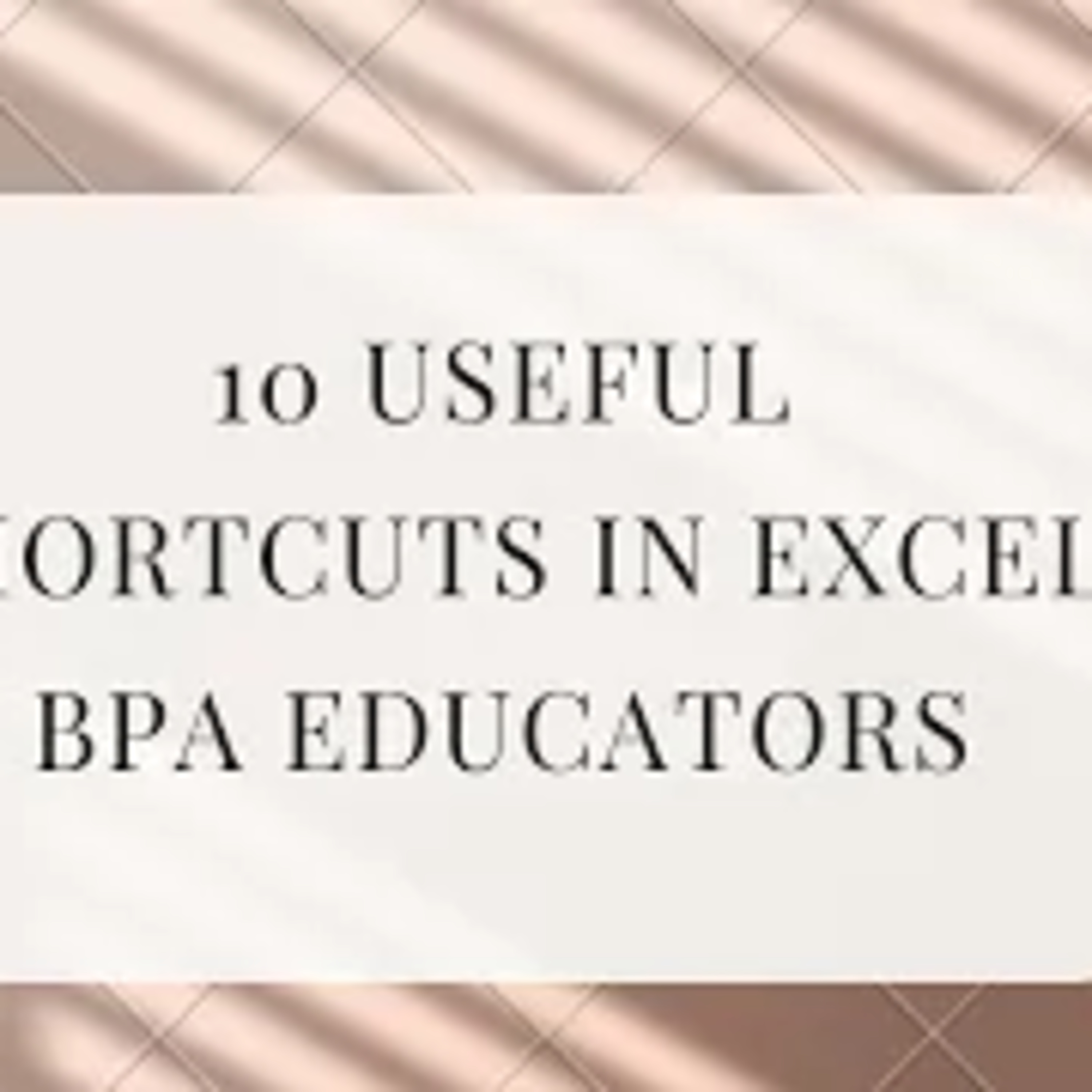 BPA Educators