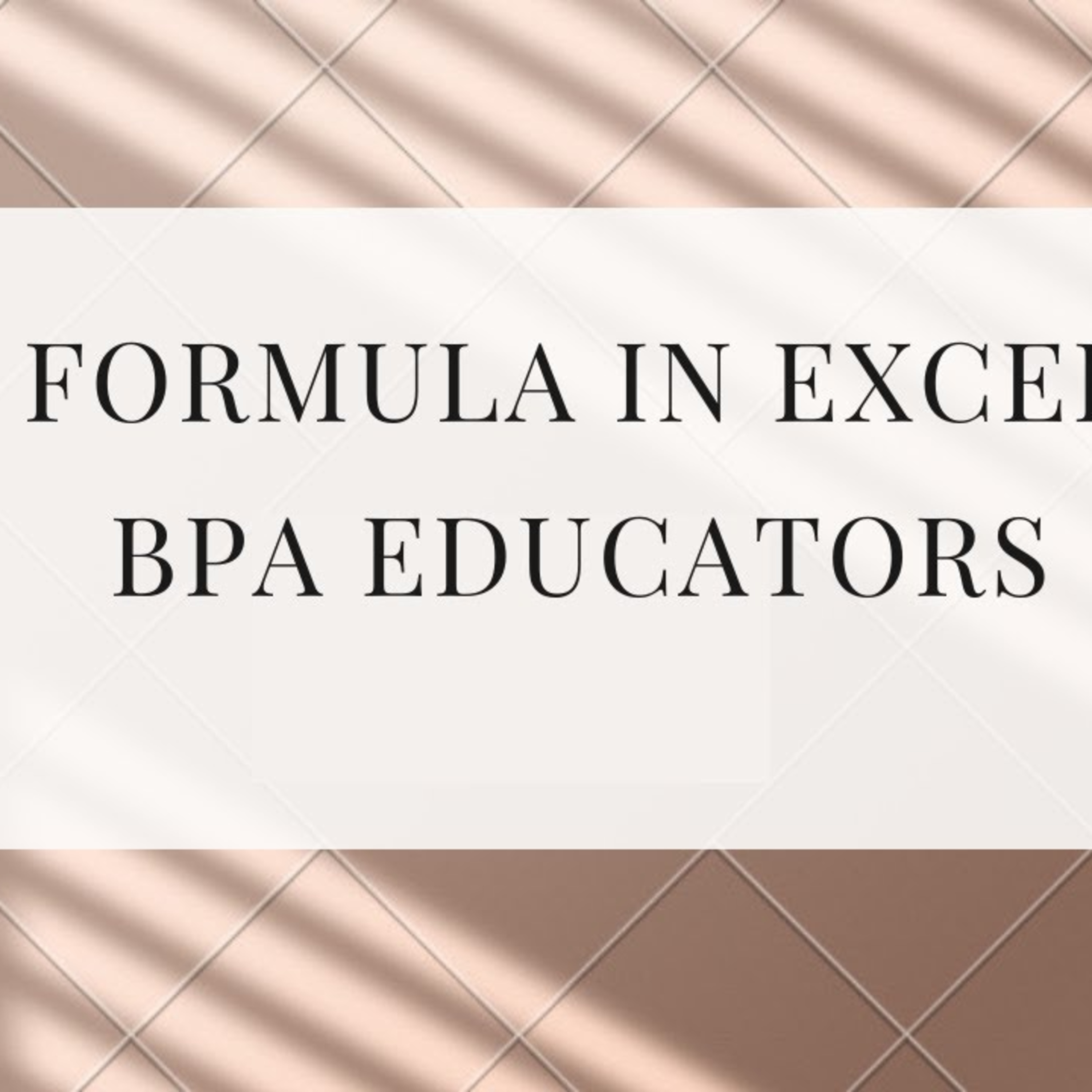 BPA Educators