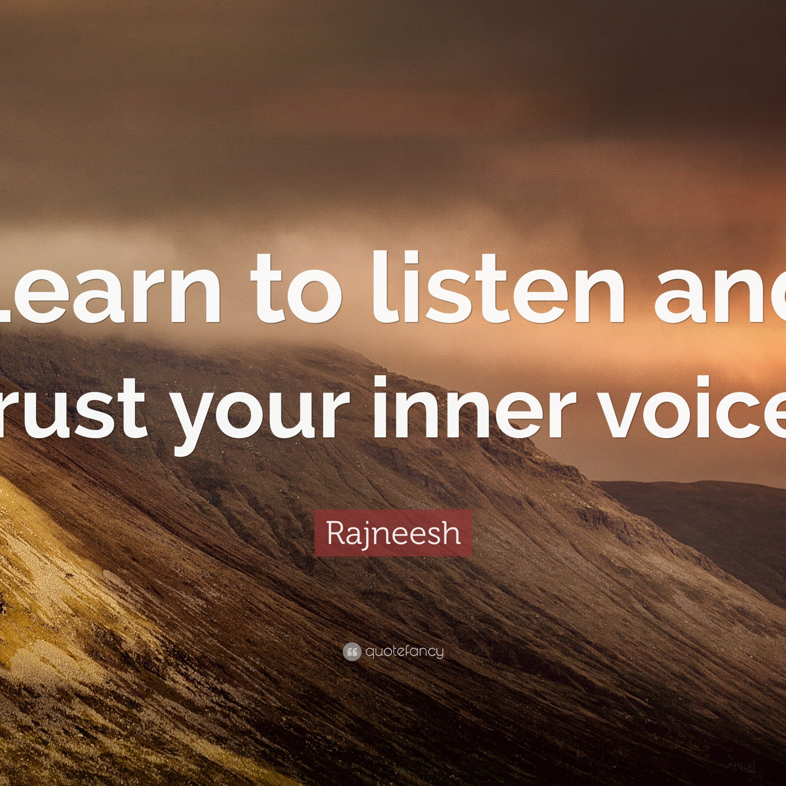 #Trust your inner voice episode artwork