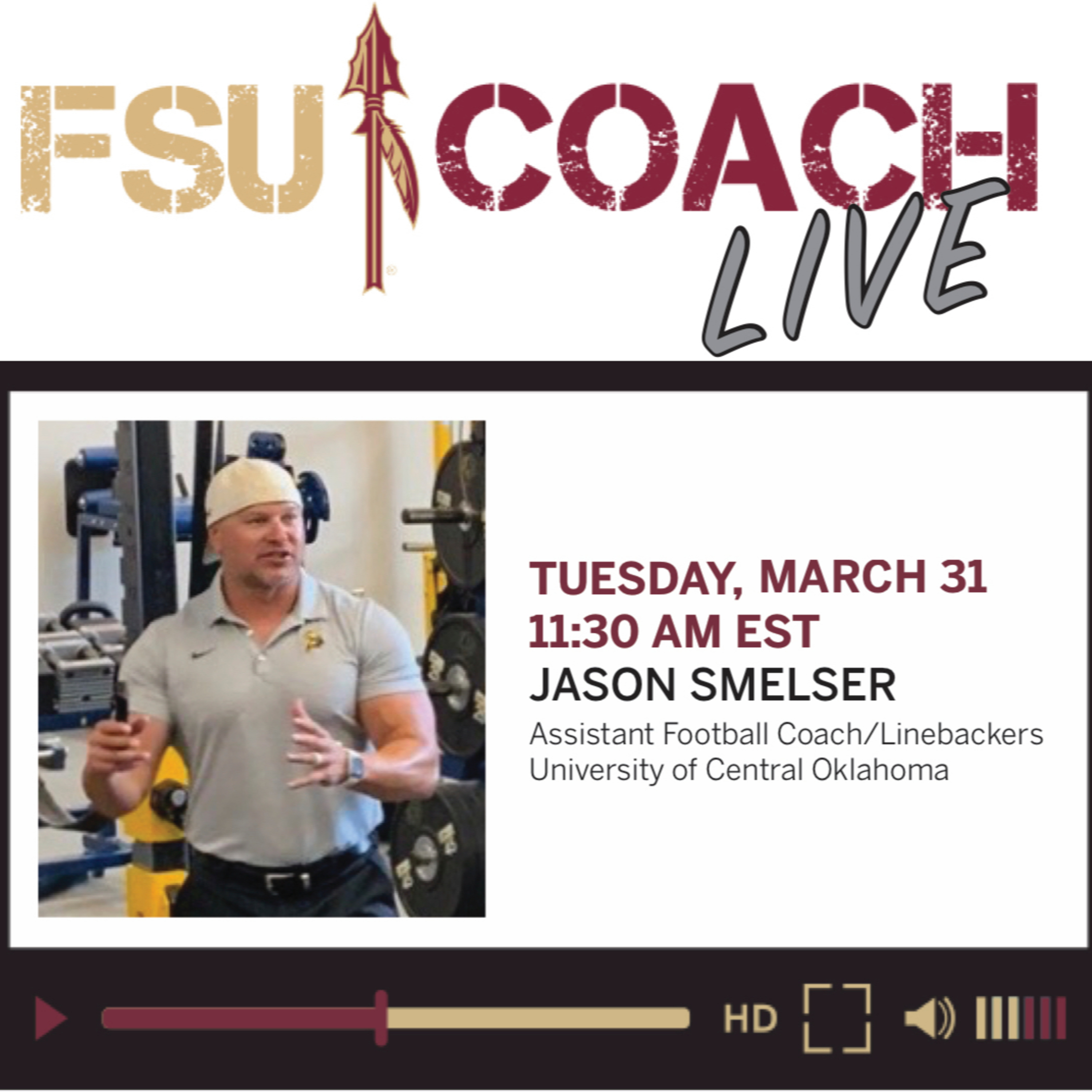 FSU COACH Live: Interviews with Coaches and Sports Professionals