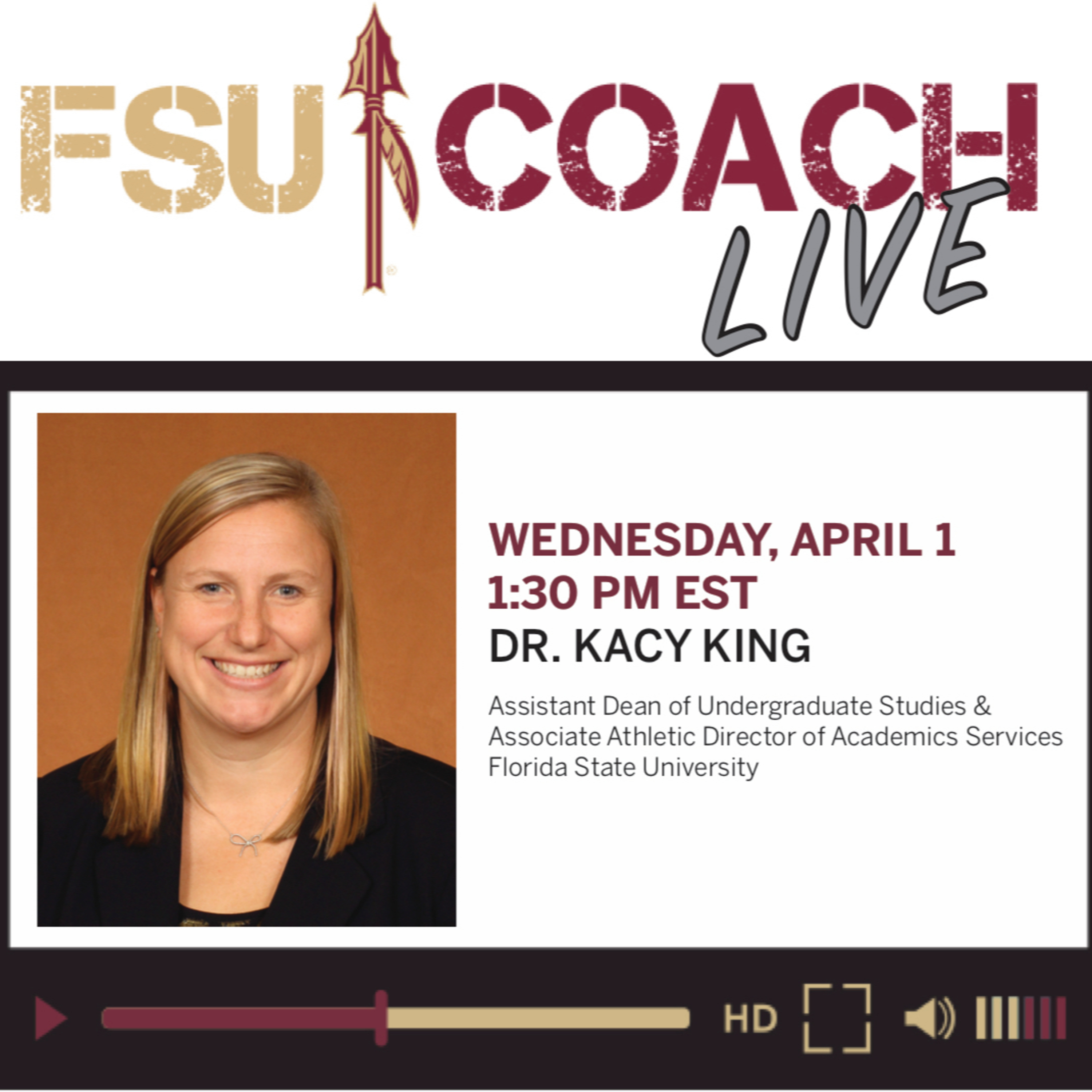 FSU COACH Live: Interviews with Coaches and Sports Professionals