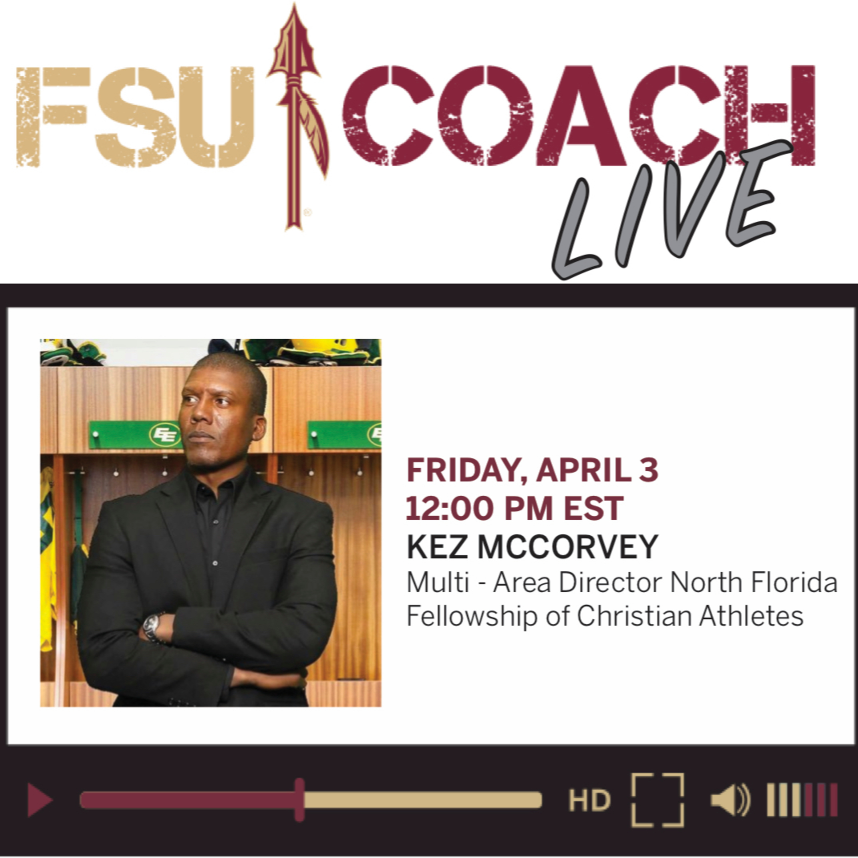 FSU COACH Live: Interviews with Coaches and Sports Professionals