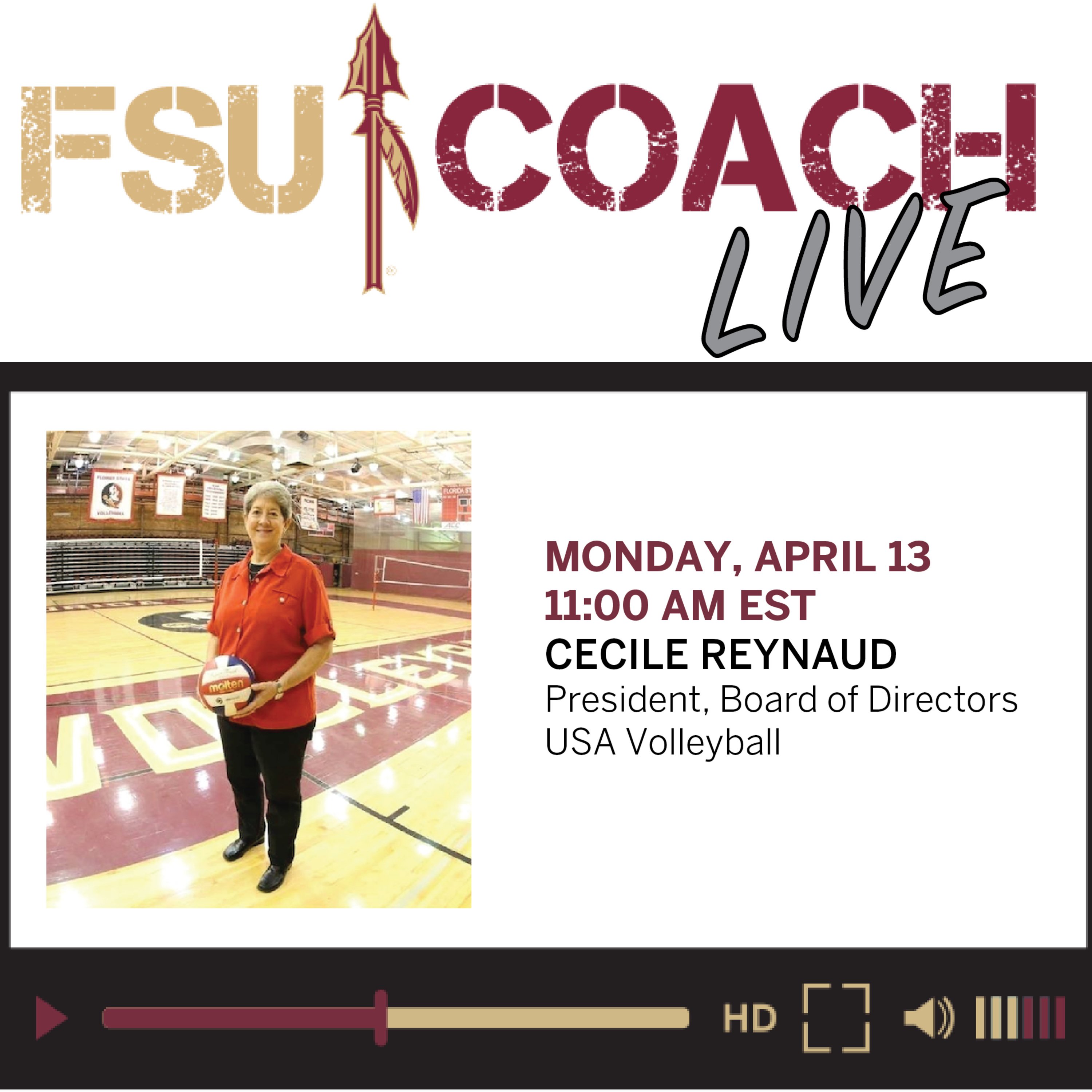 FSU COACH Live: Interviews with Coaches and Sports Professionals