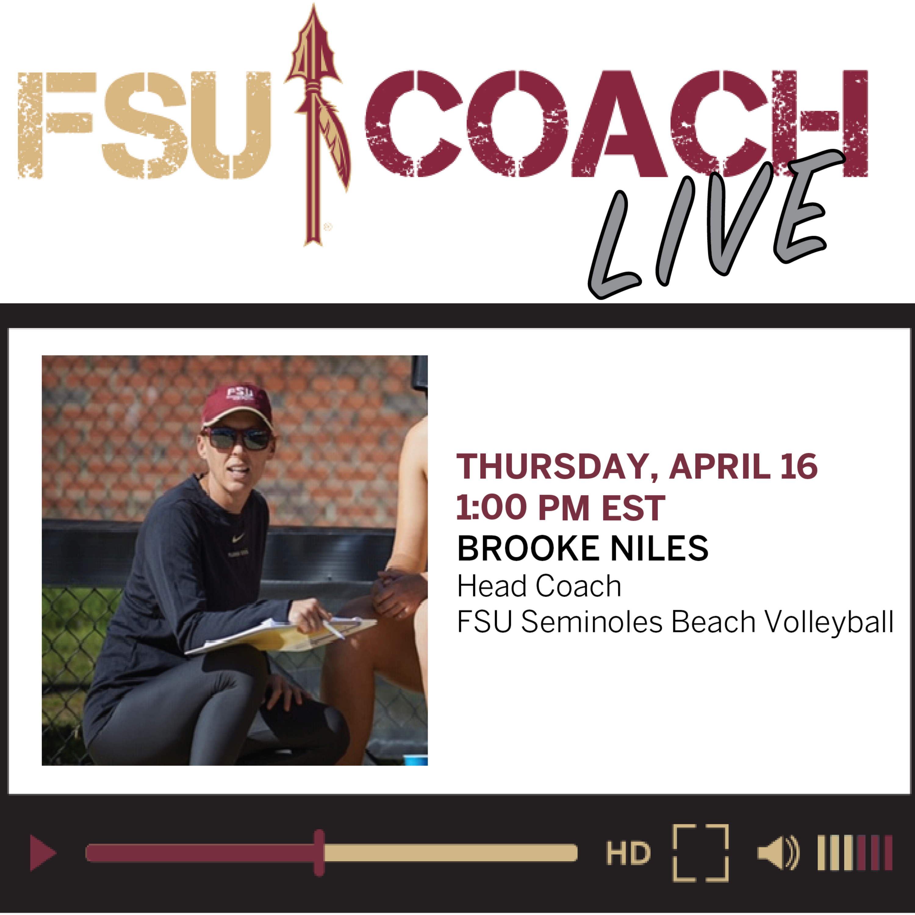 FSU COACH Live: Interviews with Coaches and Sports Professionals