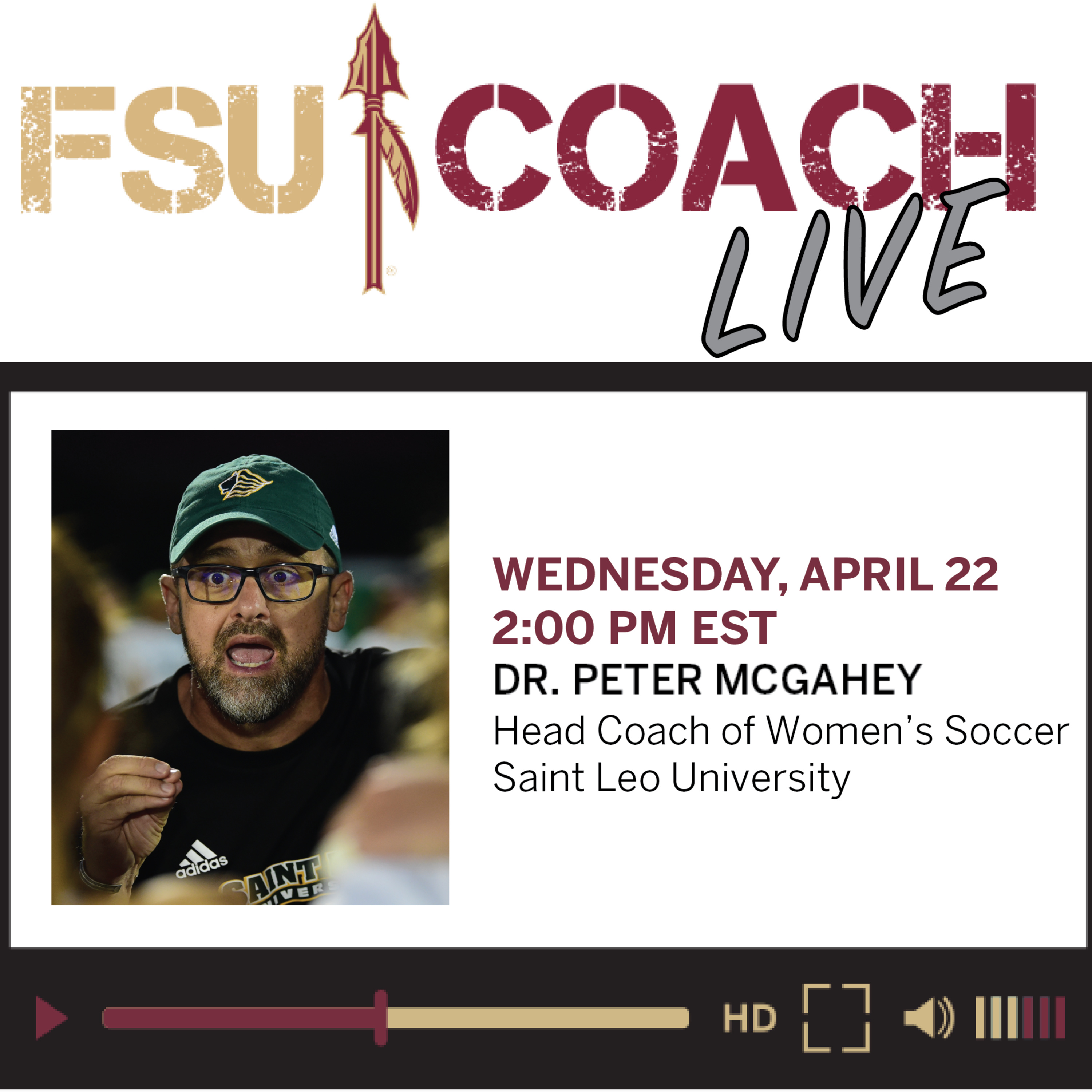FSU COACH Live: Interviews with Coaches and Sports Professionals