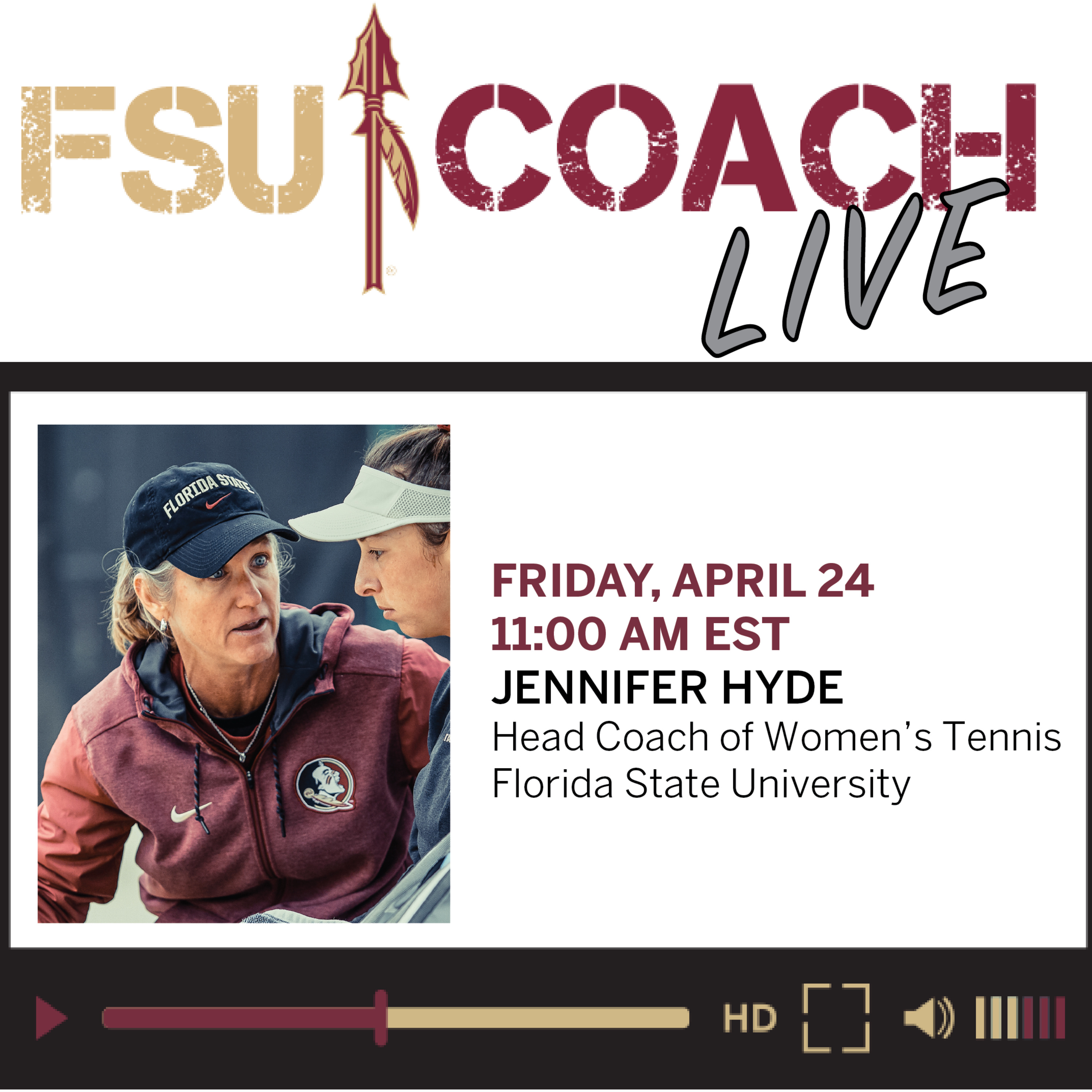 FSU COACH Live: Interviews with Coaches and Sports Professionals