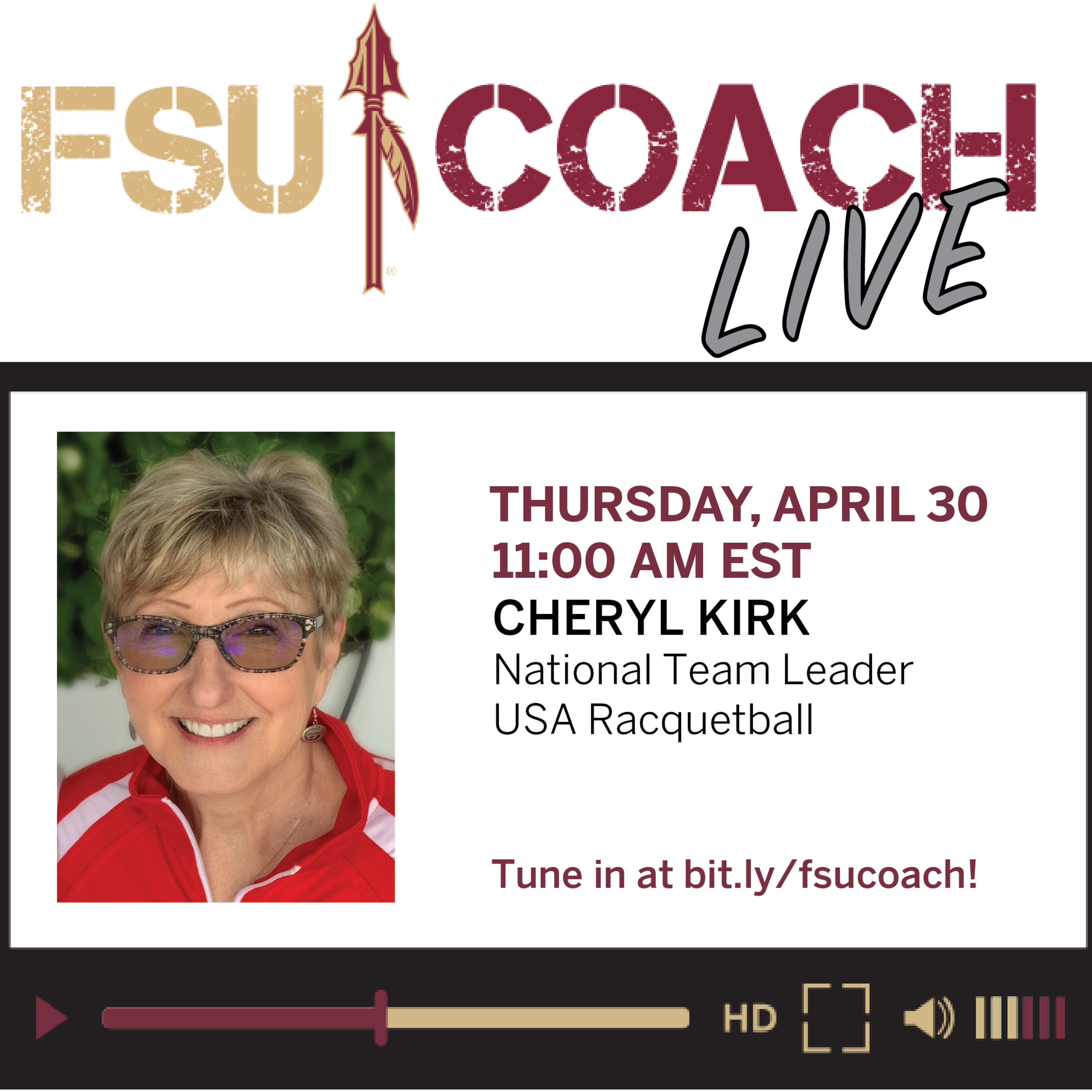 FSU COACH Live: Interviews with Coaches and Sports Professionals