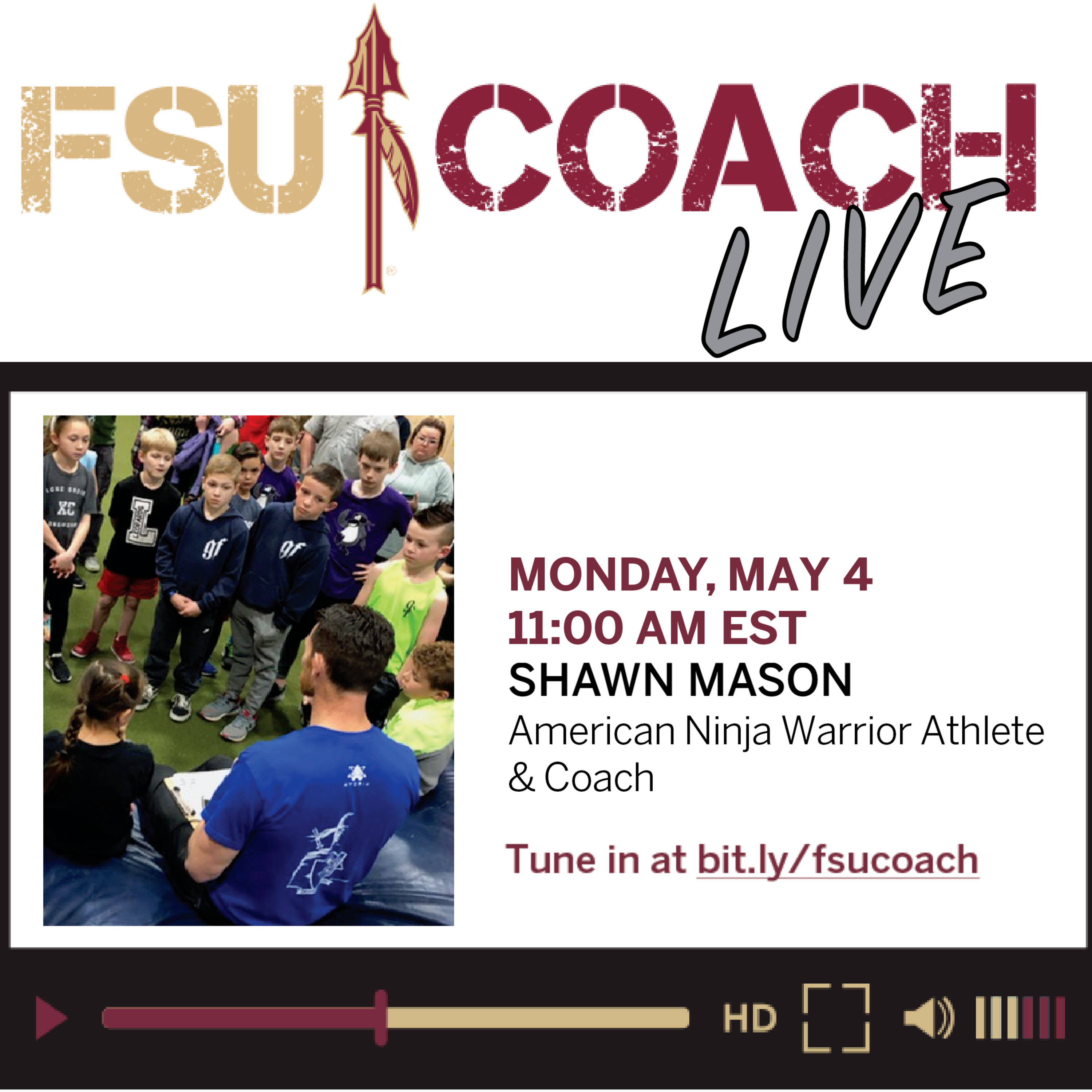 FSU COACH Live: Interviews with Coaches and Sports Professionals