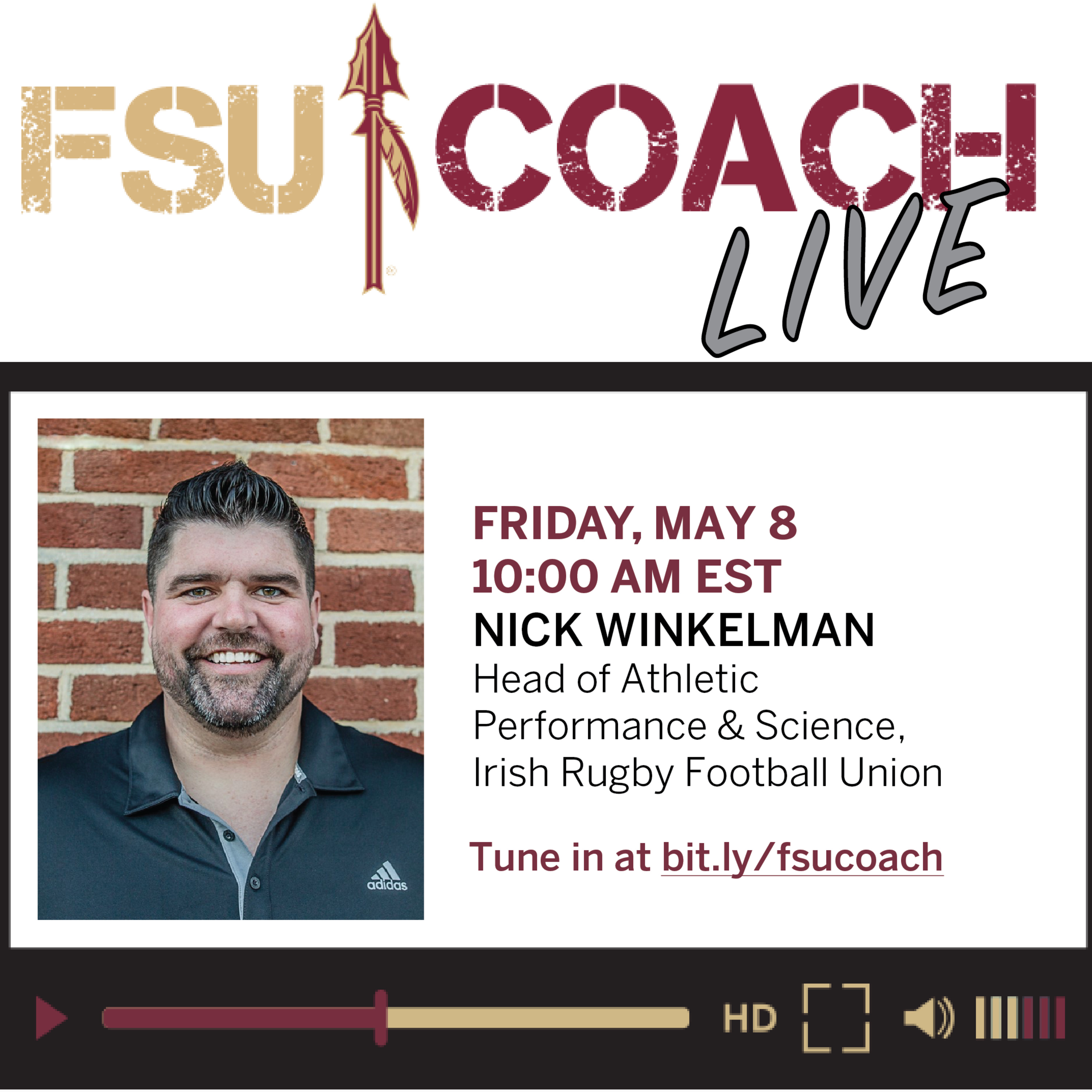 FSU COACH Live: Interviews with Coaches and Sports Professionals
