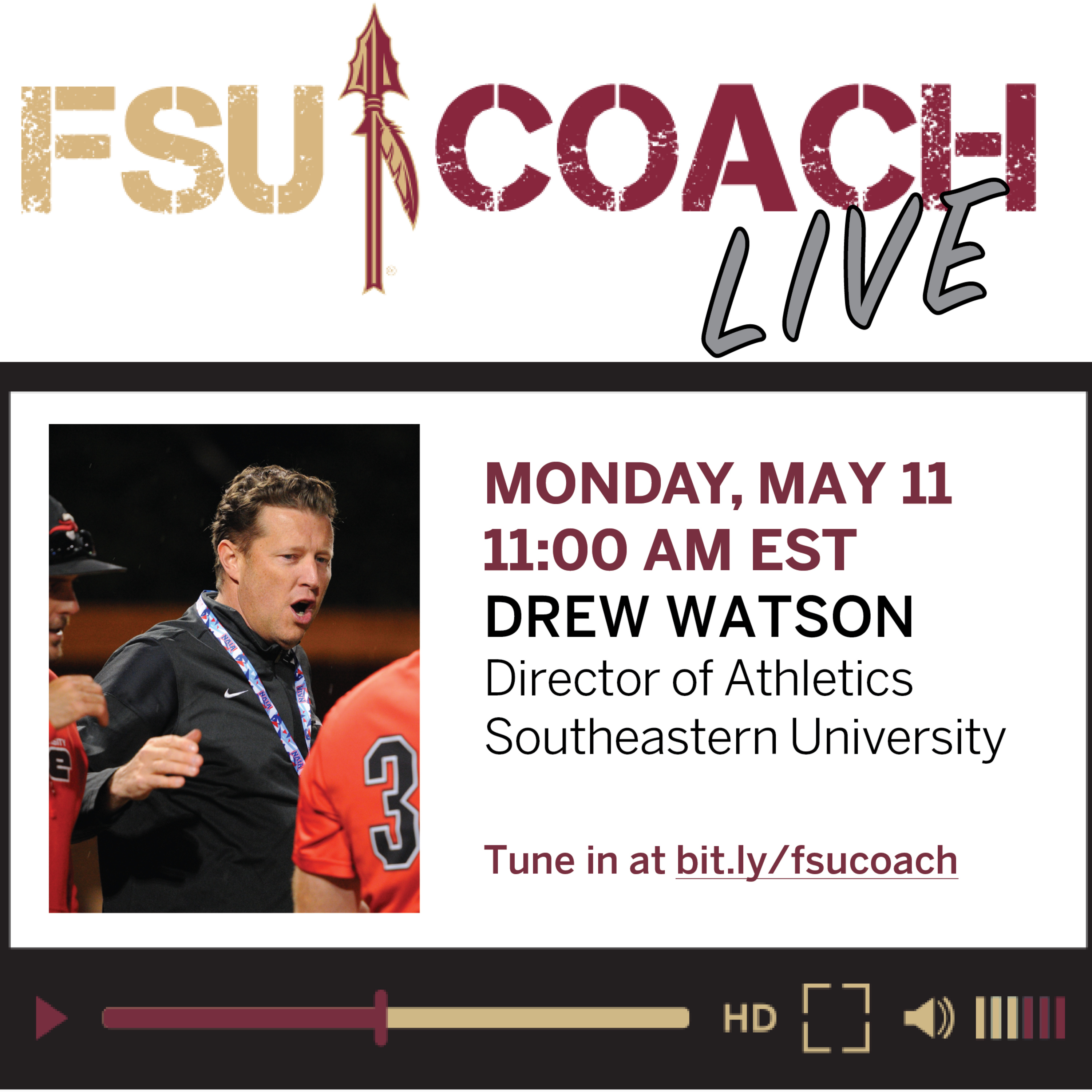 FSU COACH Live: Interviews with Coaches and Sports Professionals