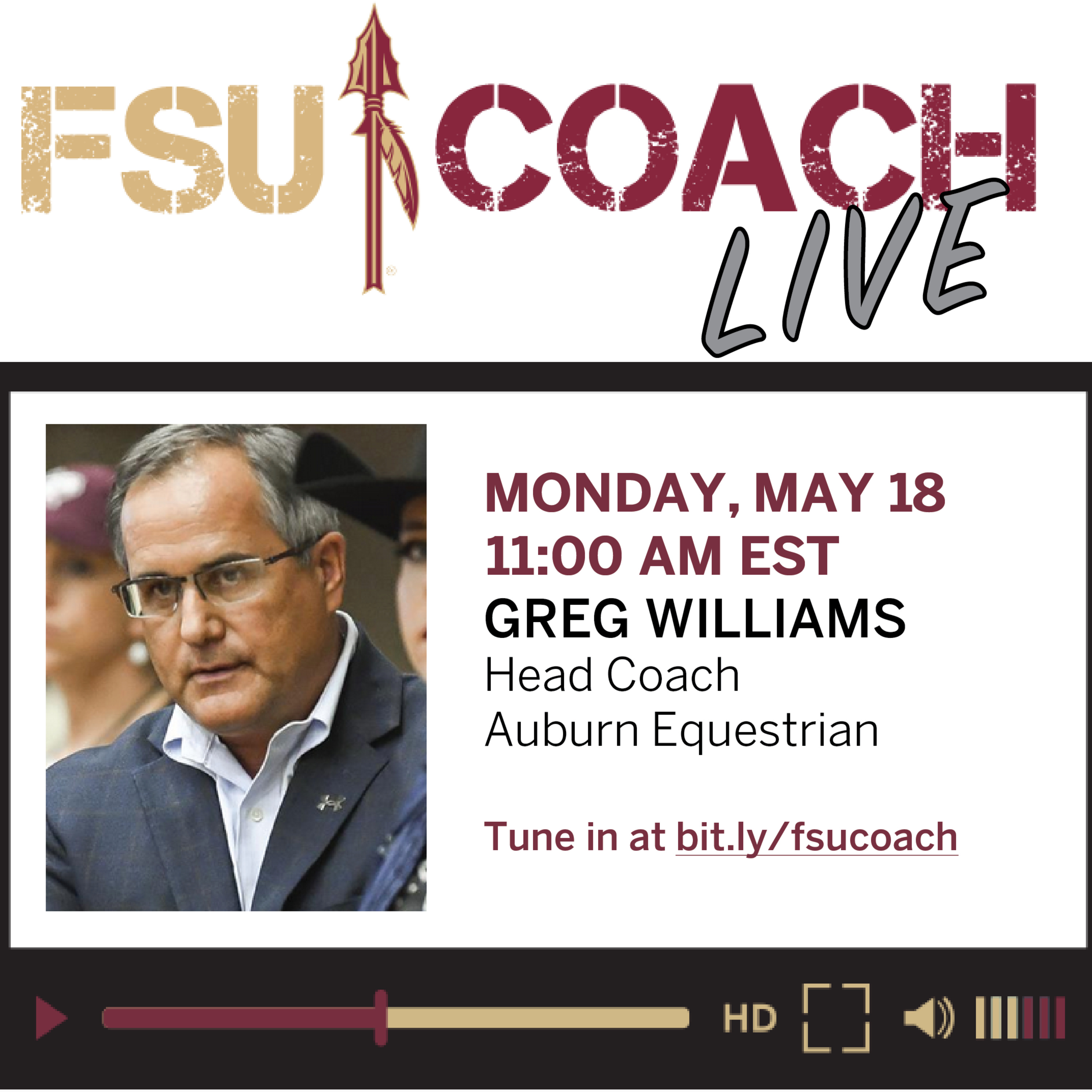 FSU COACH Live: Interviews with Coaches and Sports Professionals