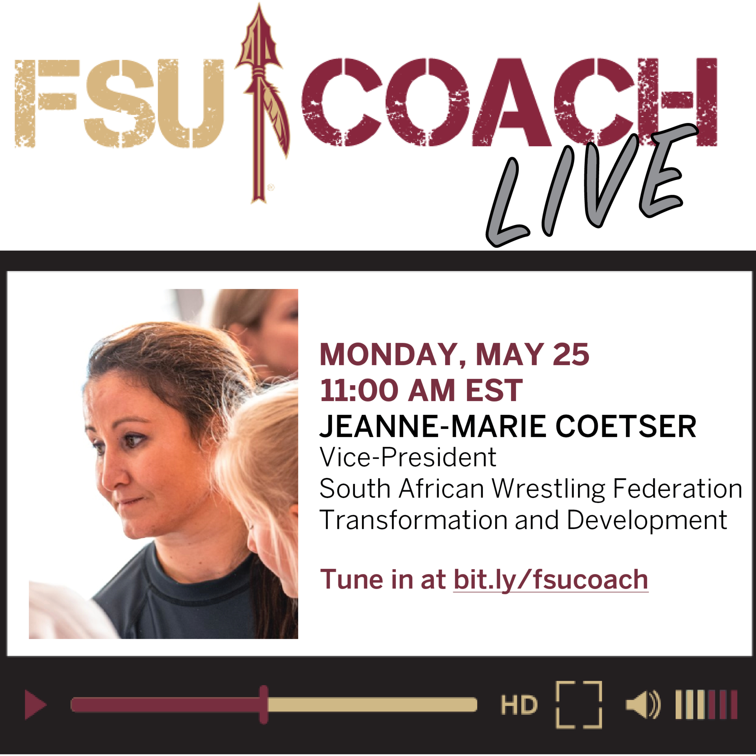 FSU COACH Live: Interviews with Coaches and Sports Professionals