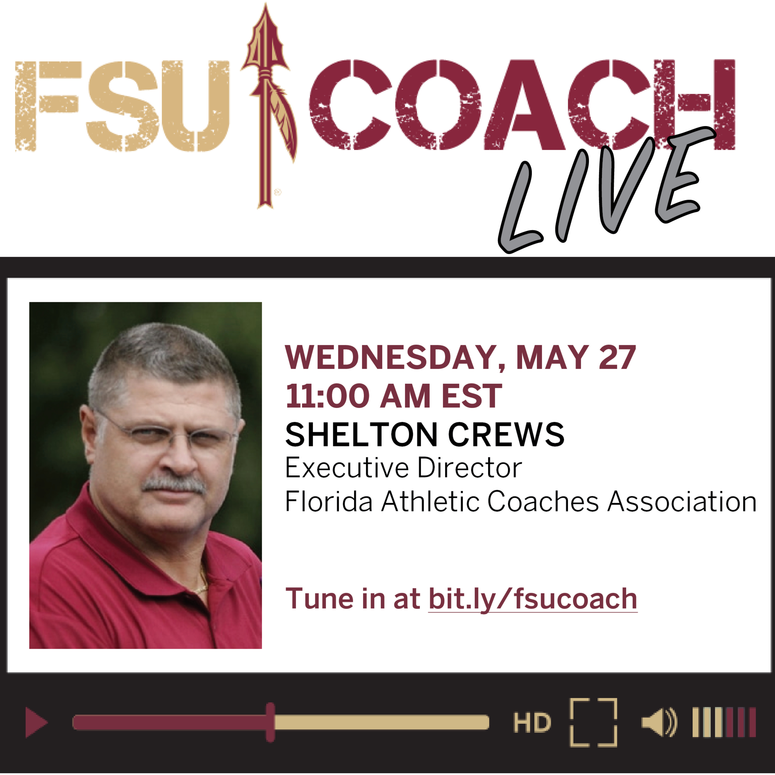 FSU COACH Live: Interviews with Coaches and Sports Professionals