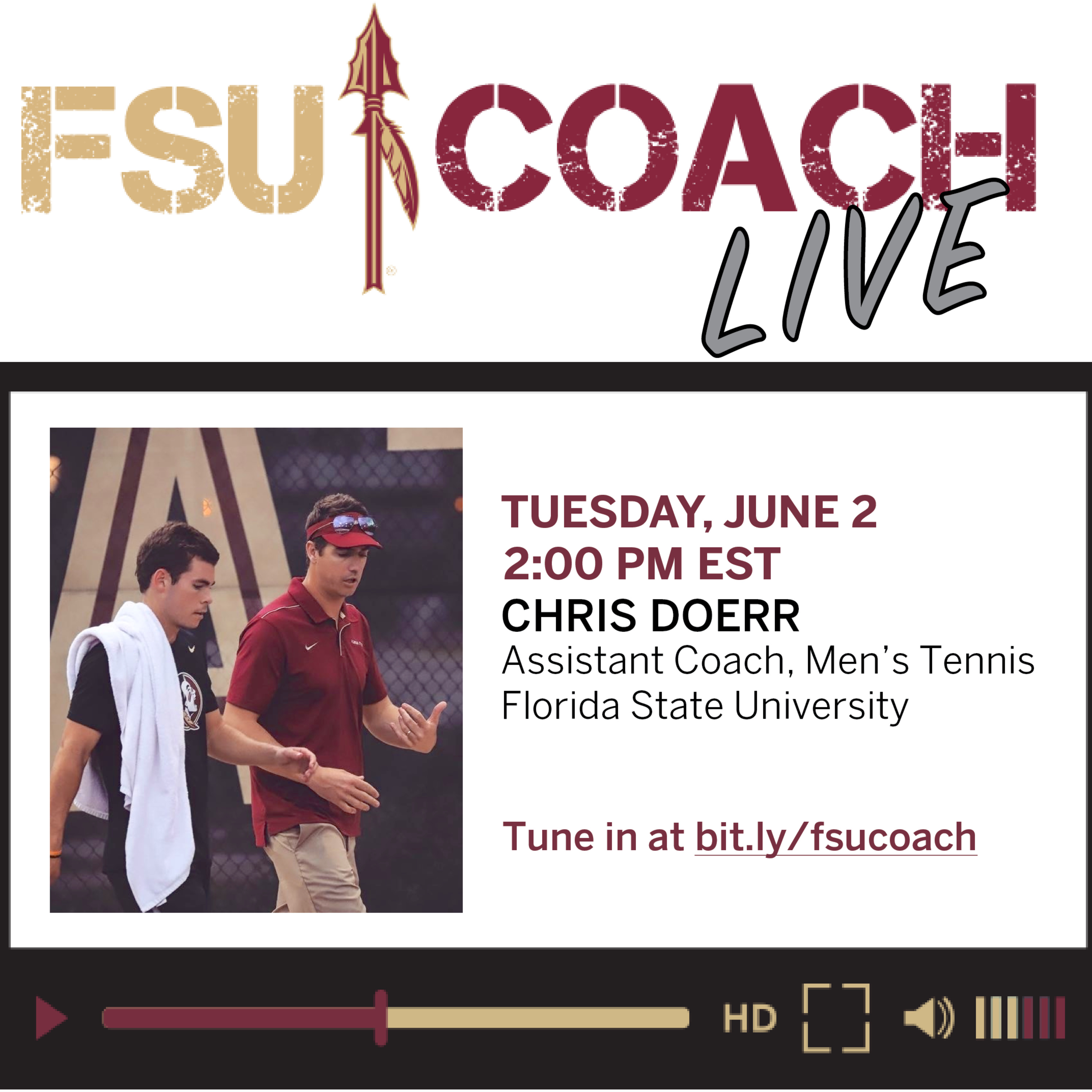 FSU COACH Live: Interviews with Coaches and Sports Professionals