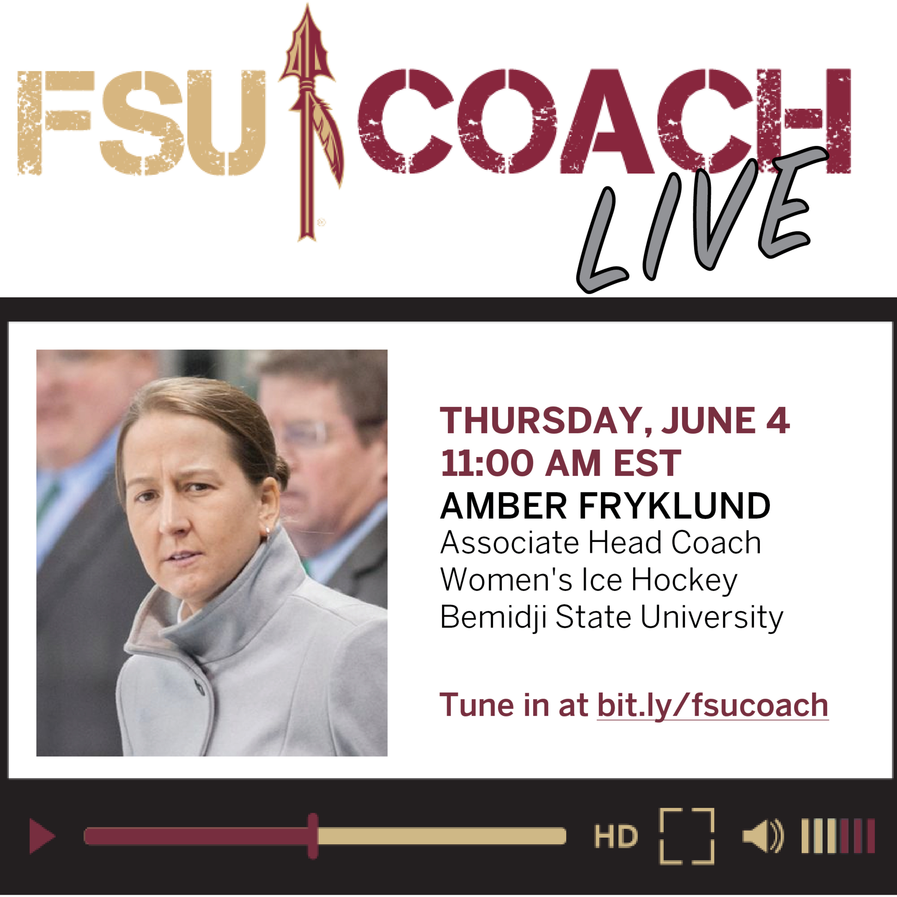 FSU COACH Live: Interviews with Coaches and Sports Professionals