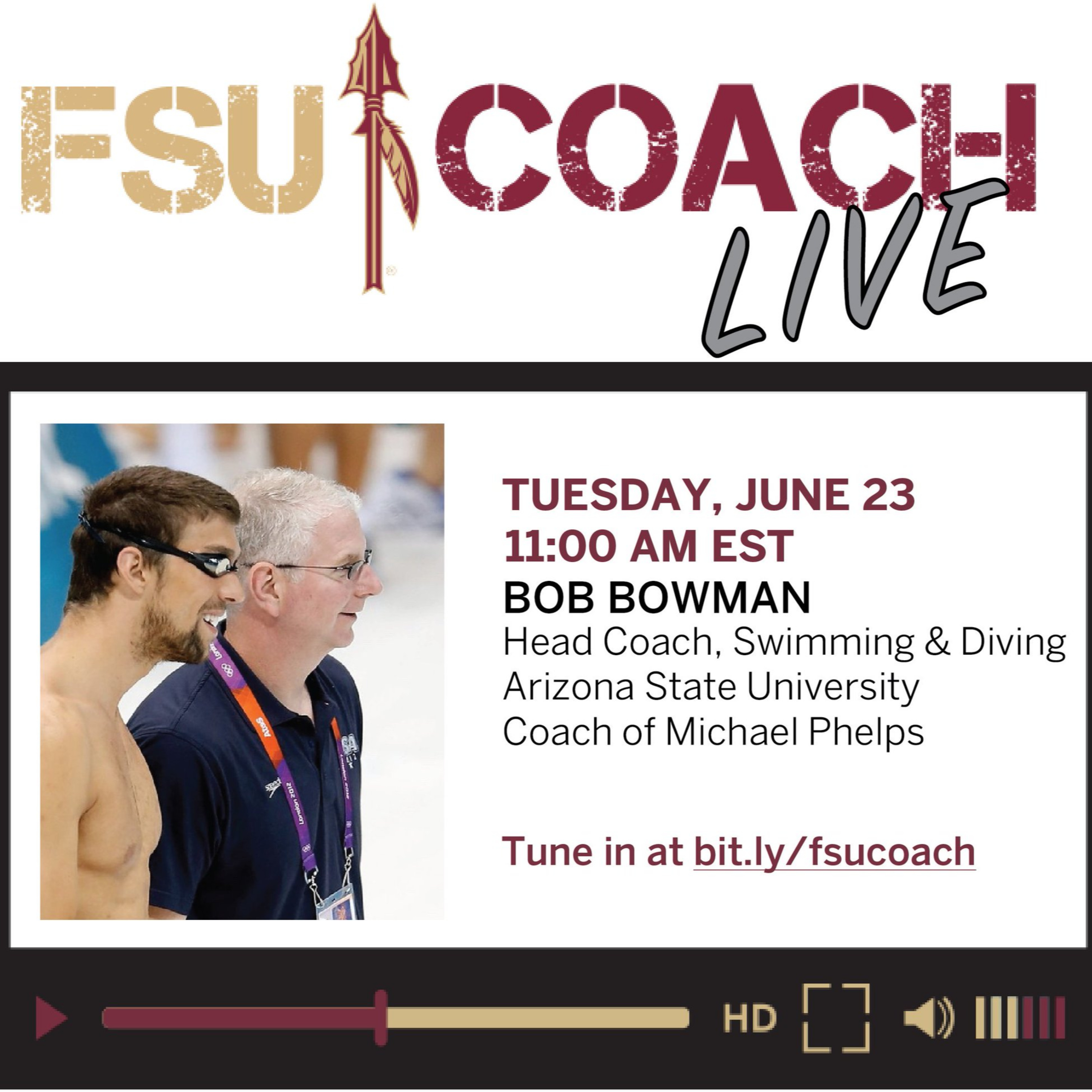 FSU COACH Live: Interviews with Coaches and Sports Professionals