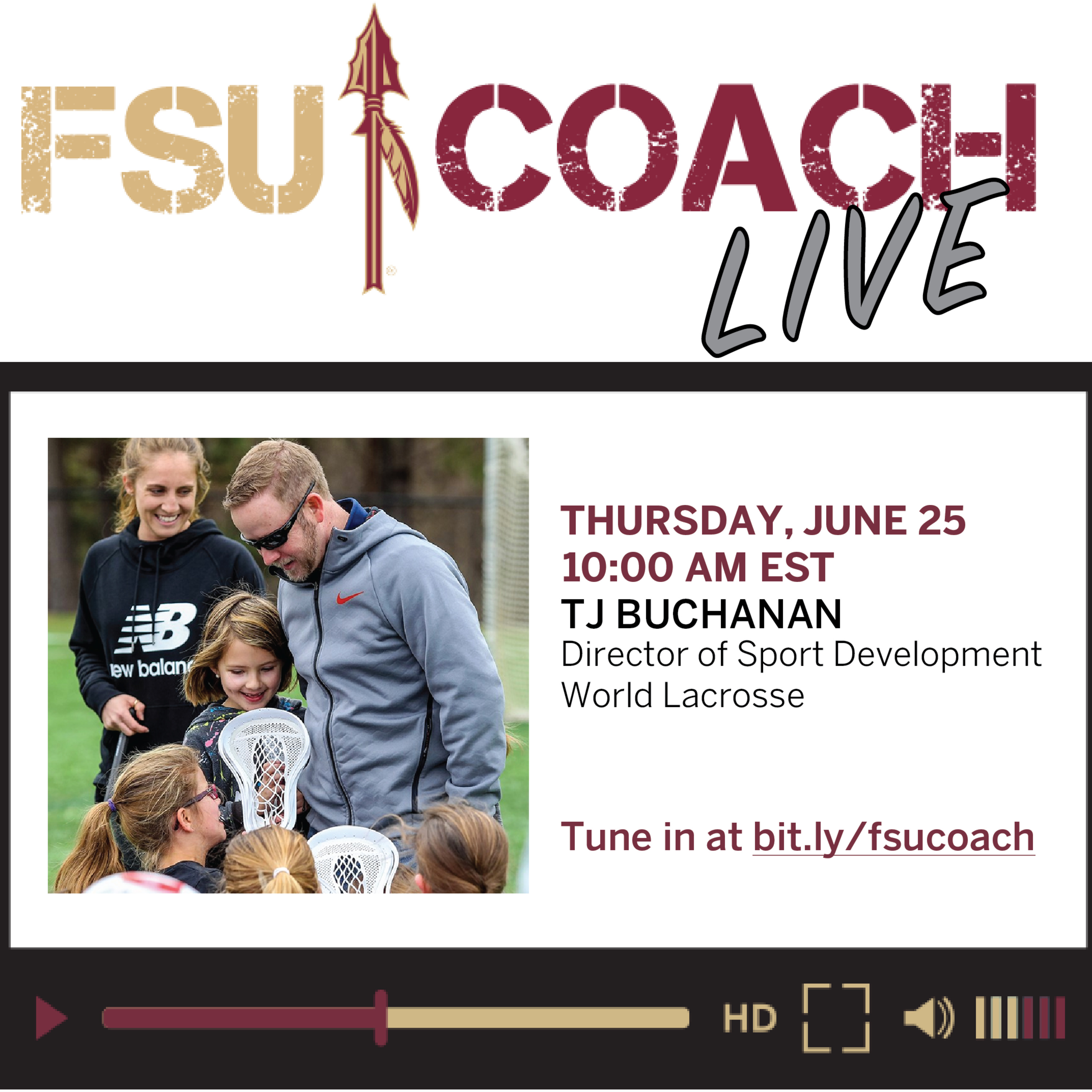 FSU COACH Live: Interviews with Coaches and Sports Professionals