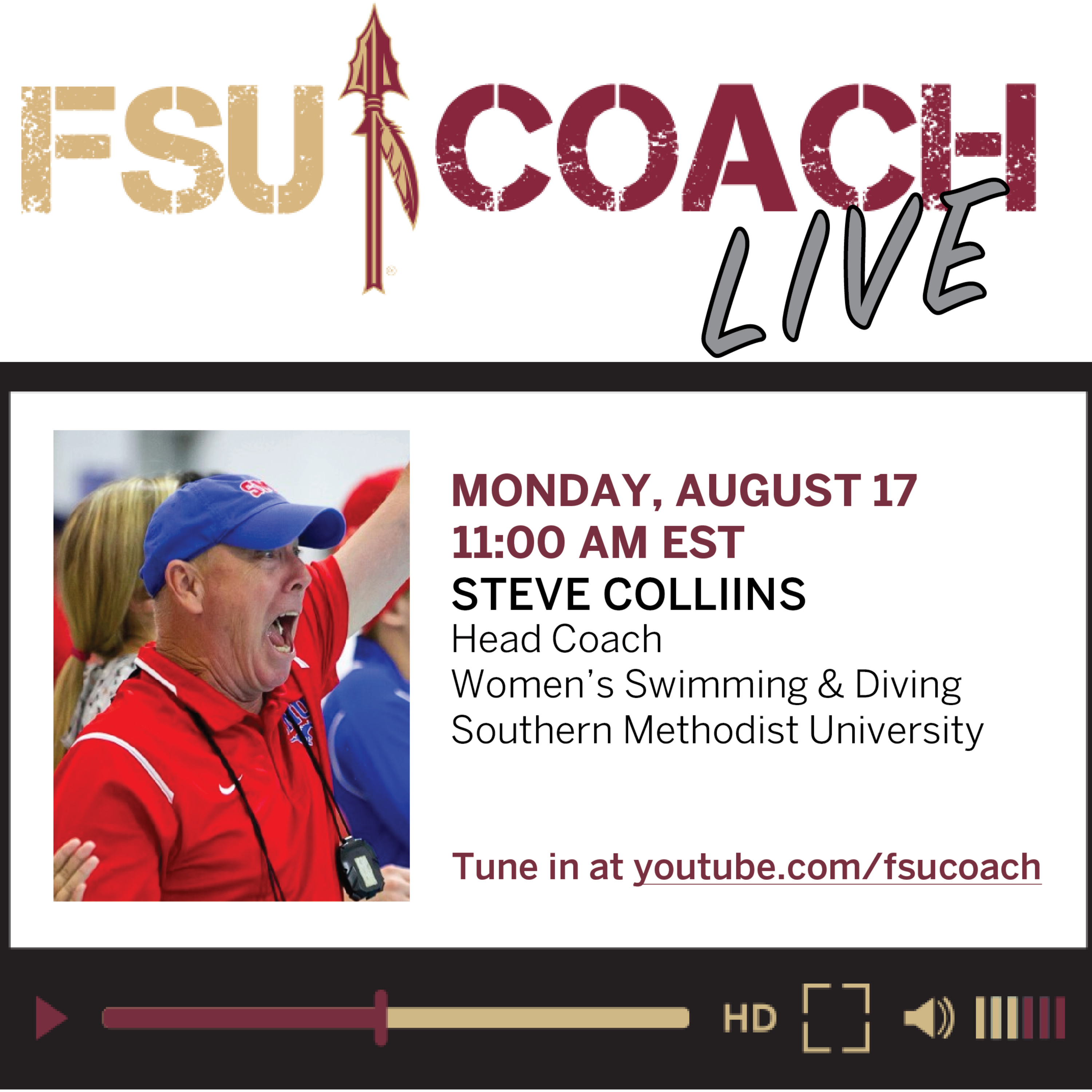 FSU COACH Live: Interviews with Coaches and Sports Professionals