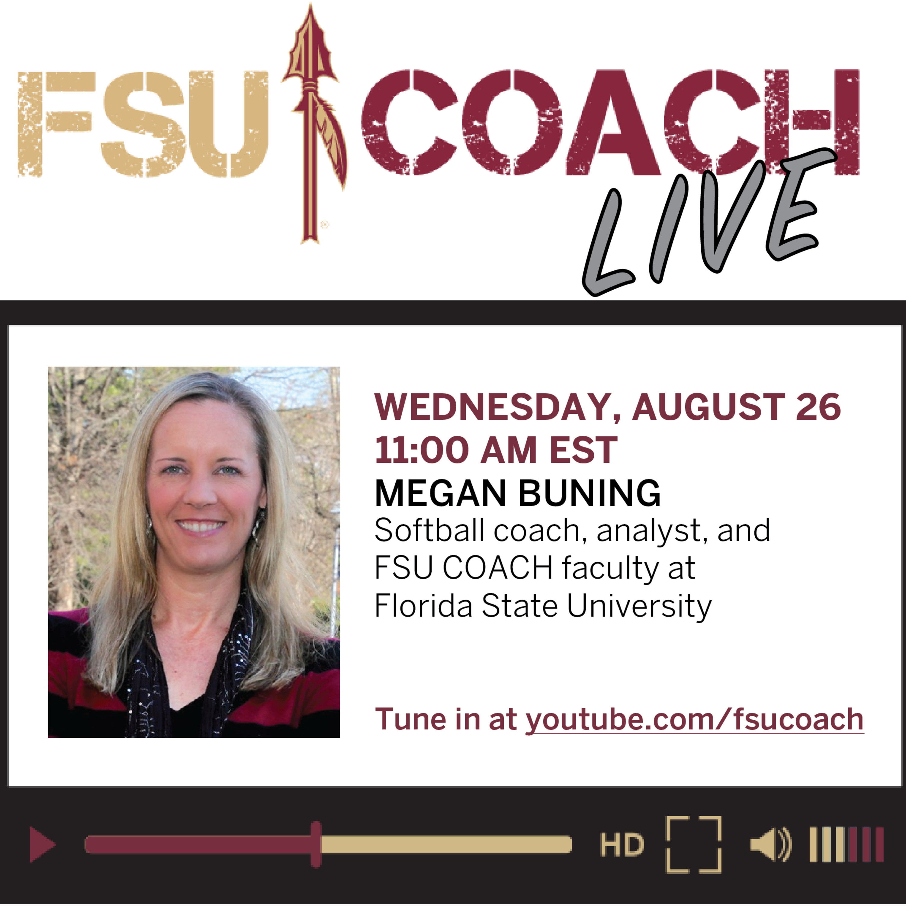 FSU COACH Live: Interviews with Coaches and Sports Professionals