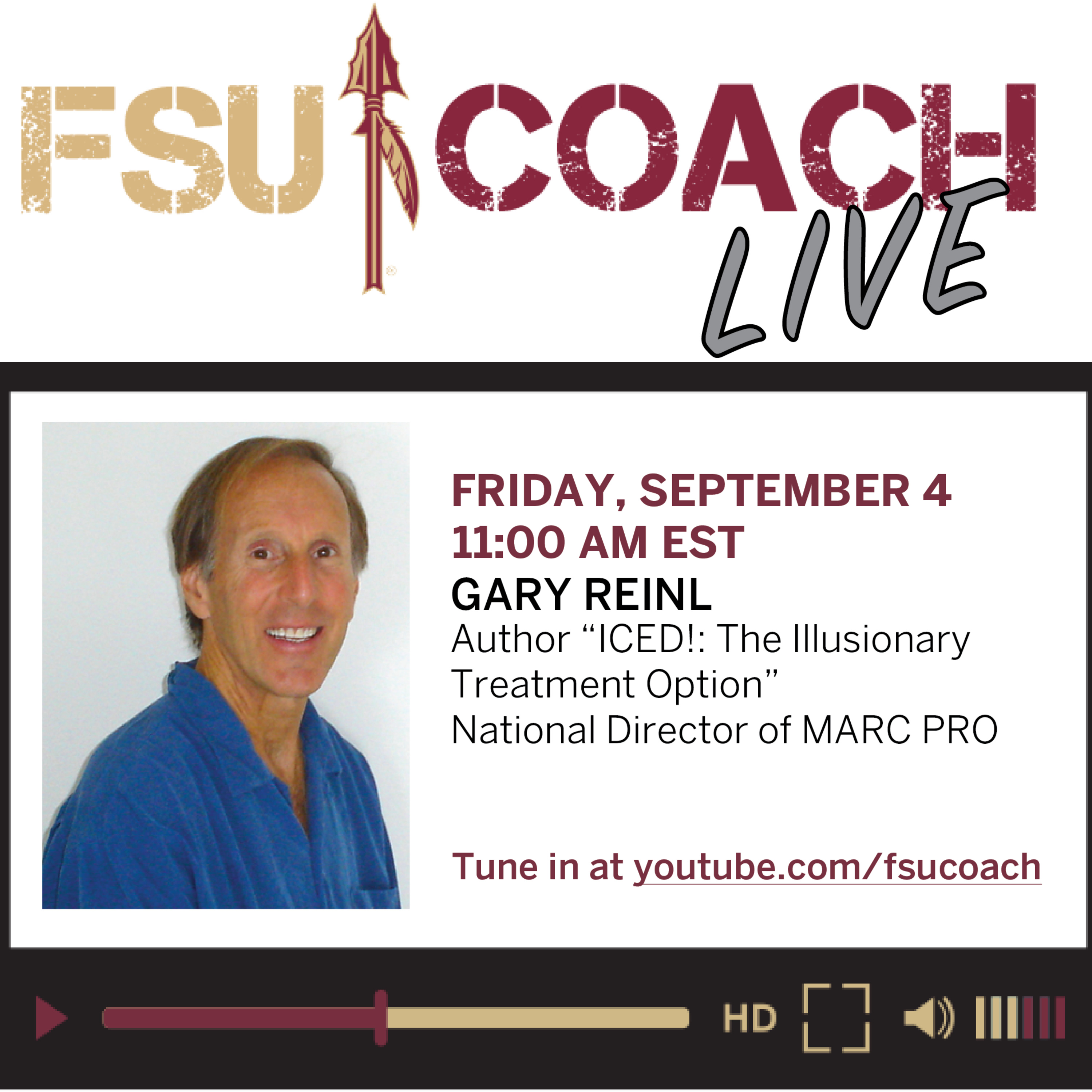 FSU COACH Live: Interviews with Coaches and Sports Professionals