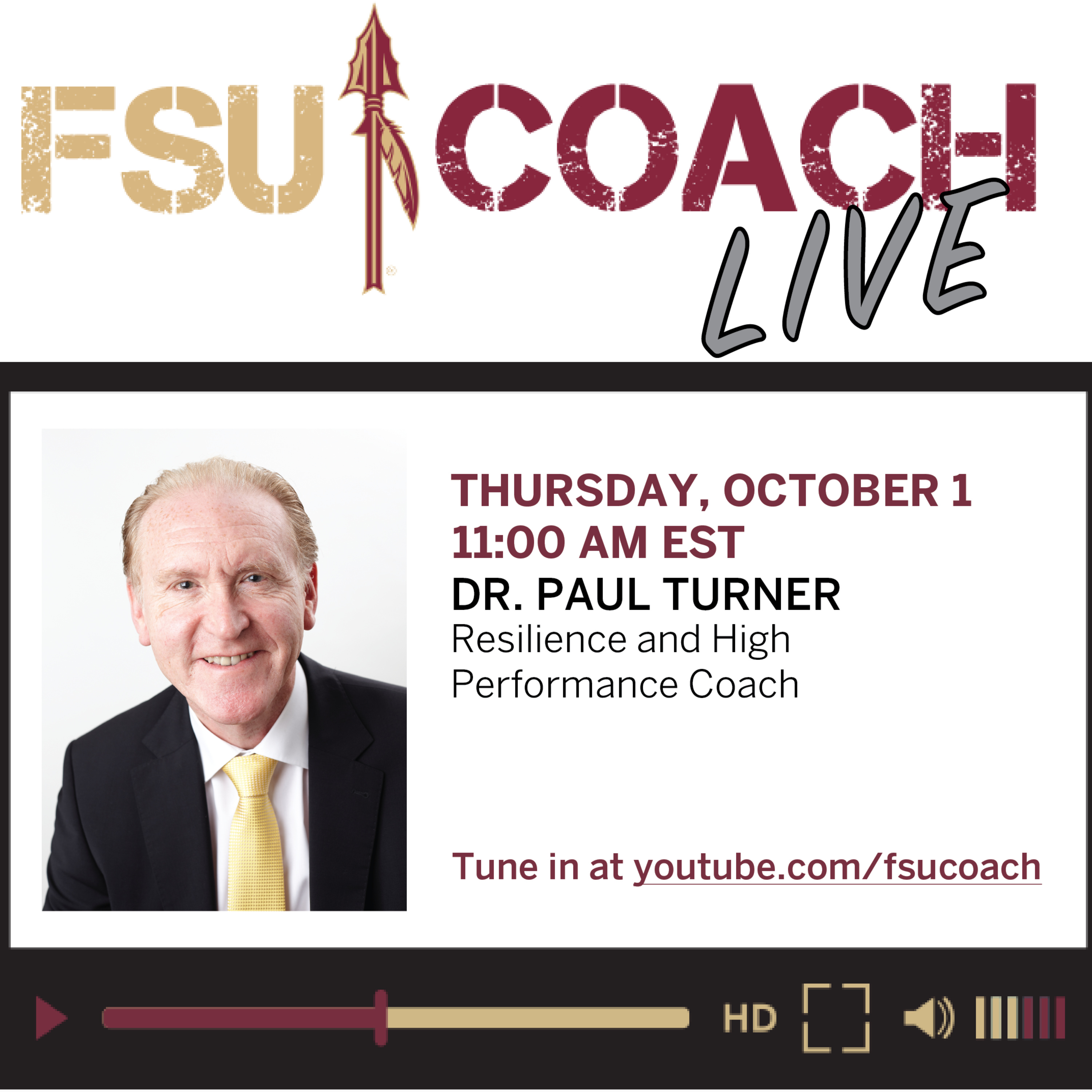 FSU COACH Live: Interviews with Coaches and Sports Professionals