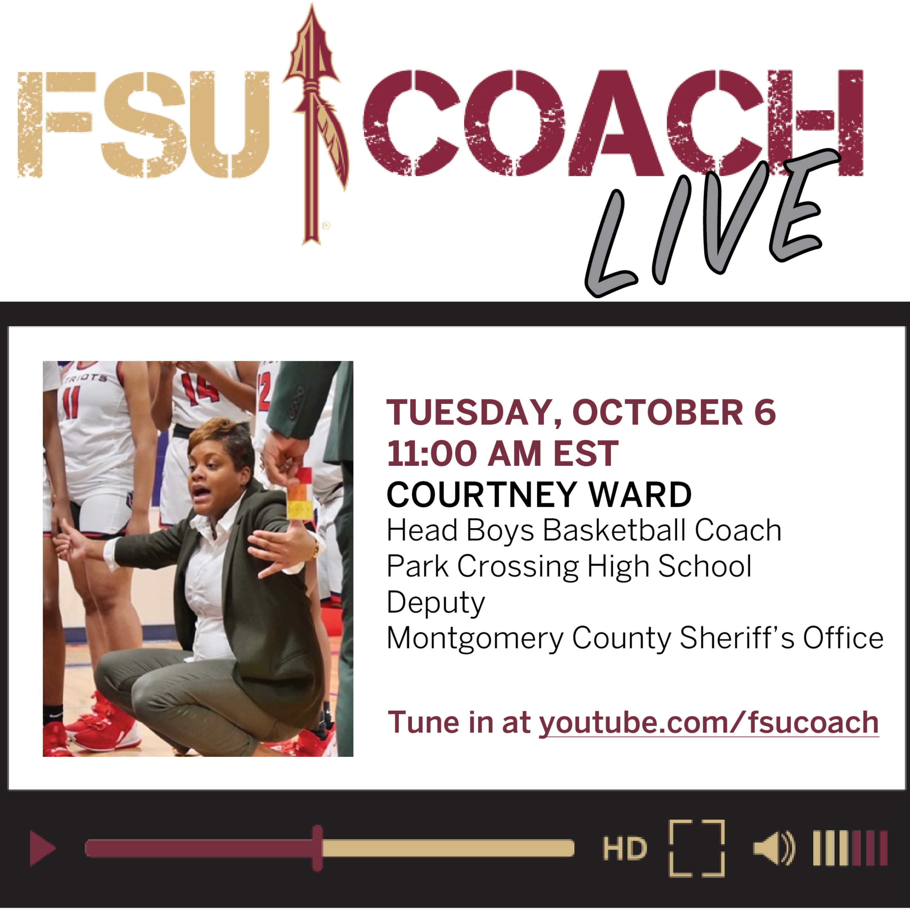 FSU COACH Live: Interviews with Coaches and Sports Professionals
