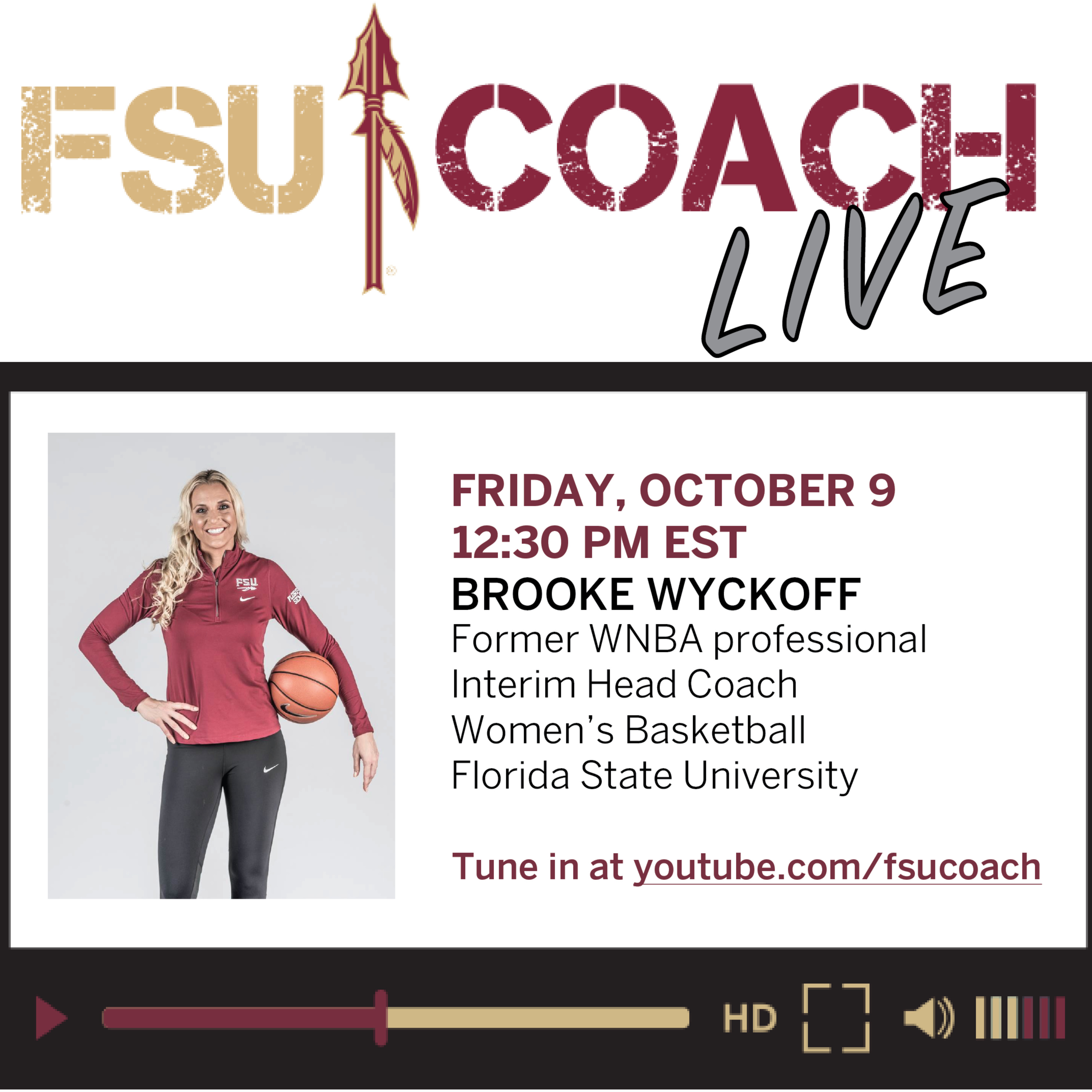 FSU COACH Live: Interviews with Coaches and Sports Professionals