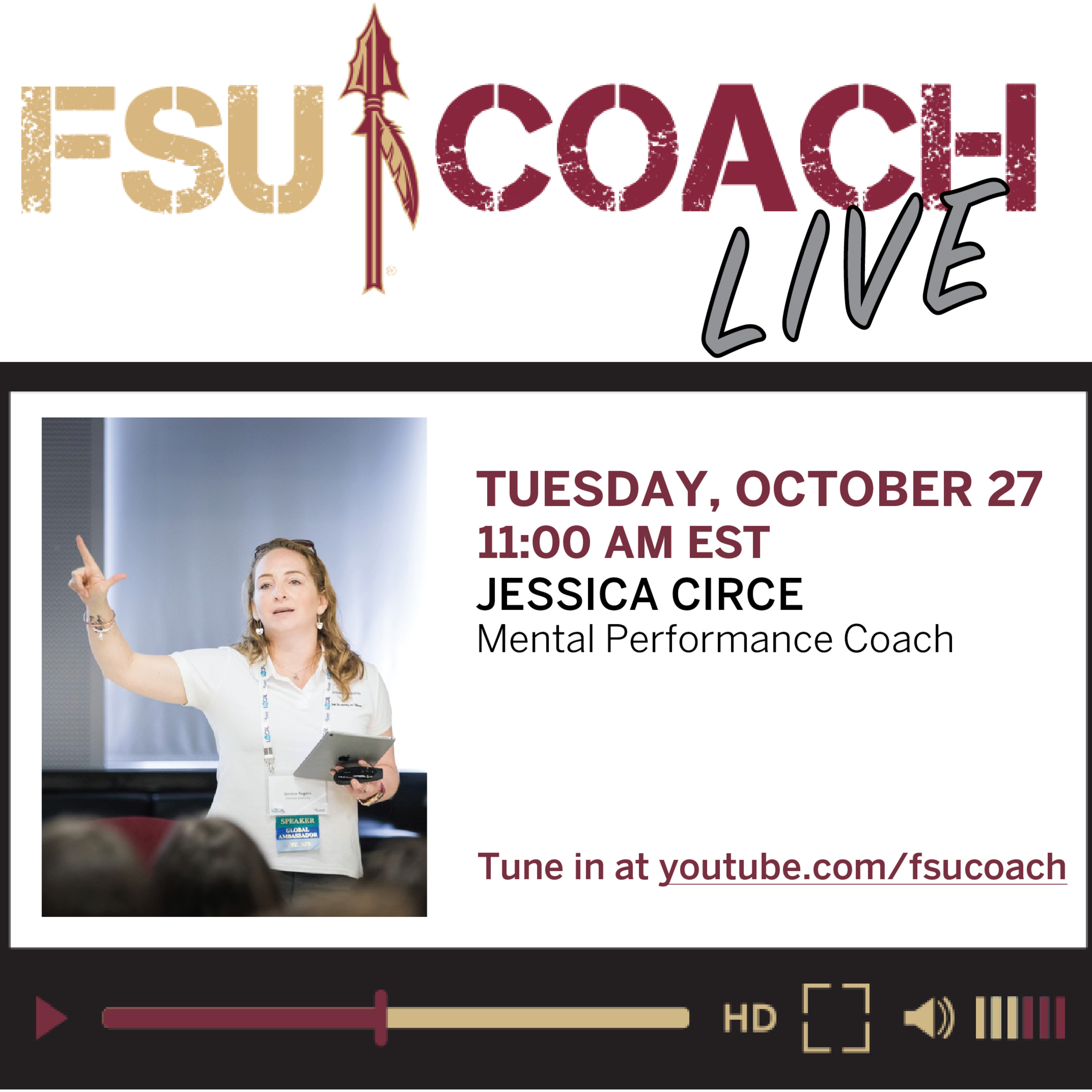 FSU COACH Live: Interviews with Coaches and Sports Professionals