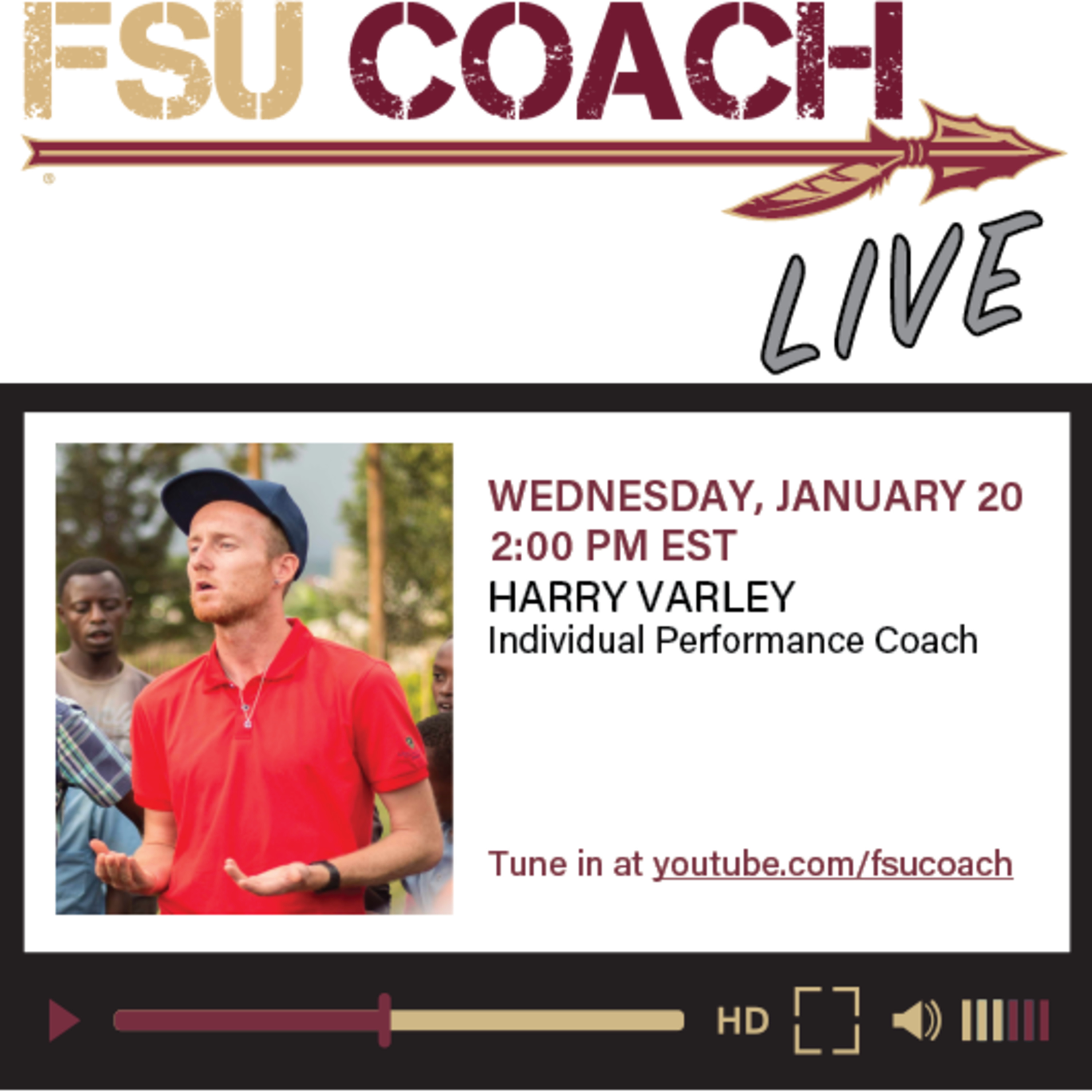 FSU COACH Live: Interviews with Coaches and Sports Professionals