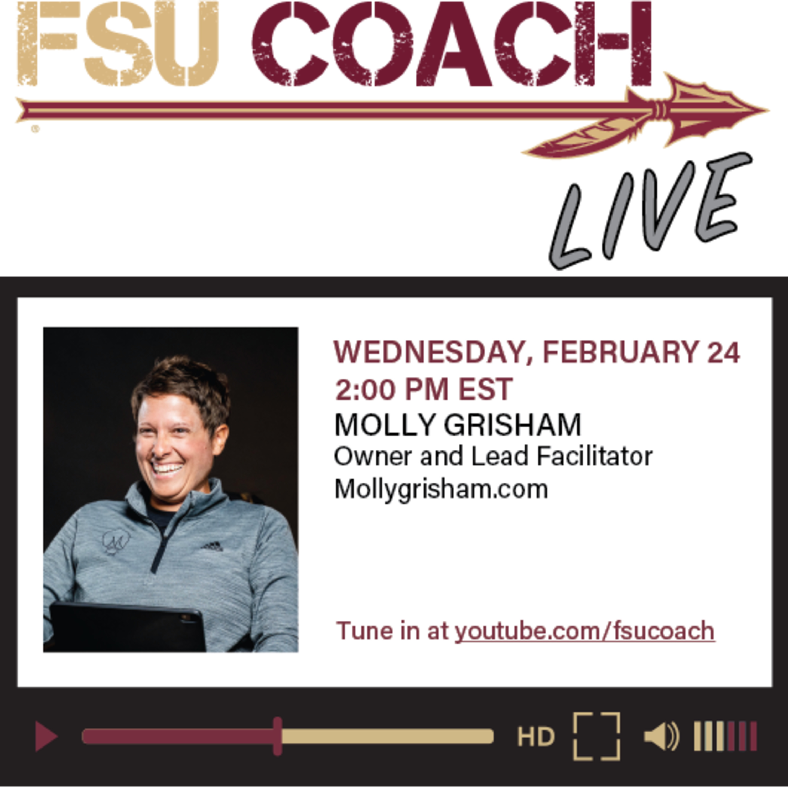 FSU COACH Live: Interviews with Coaches and Sports Professionals