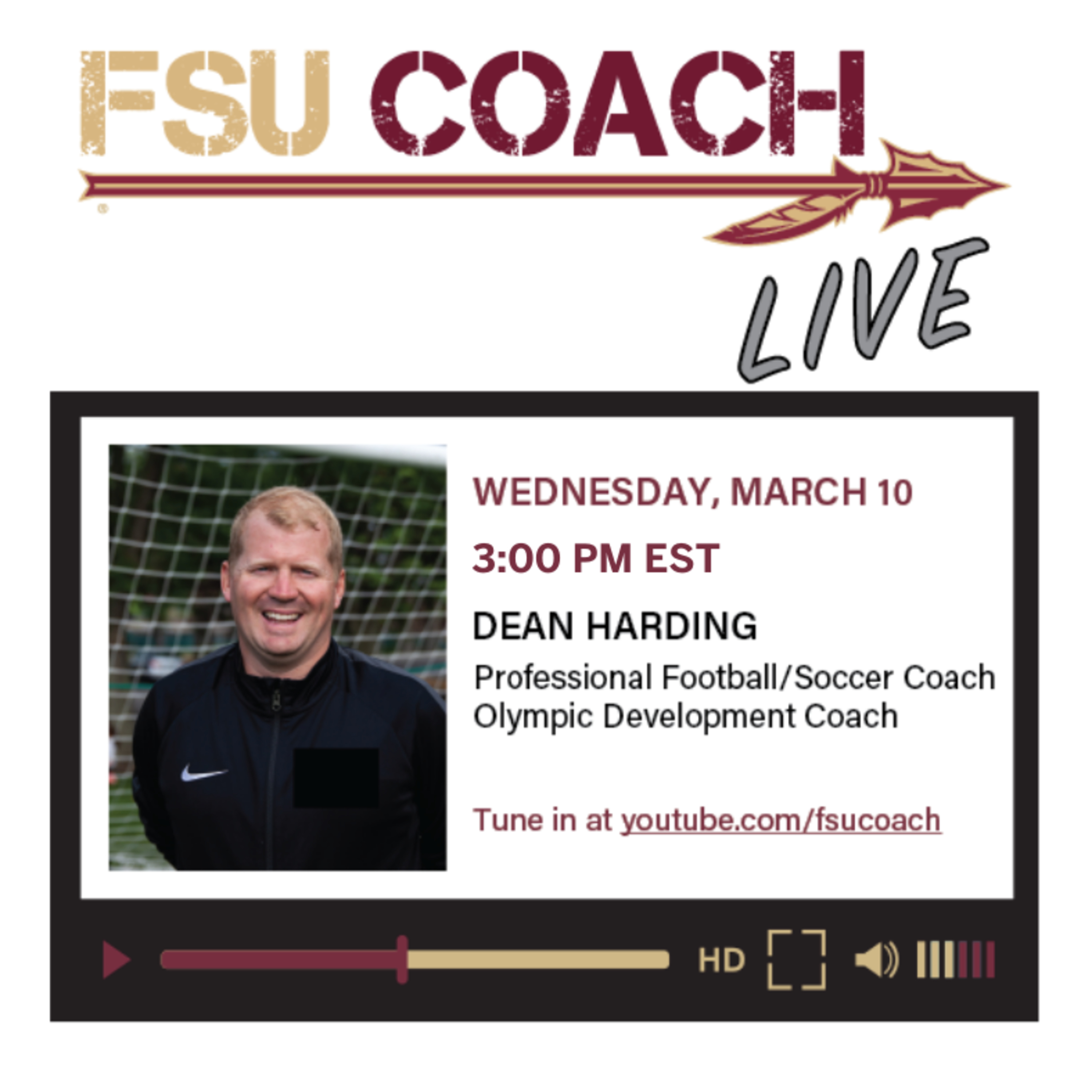 FSU COACH Live: Interviews with Coaches and Sports Professionals