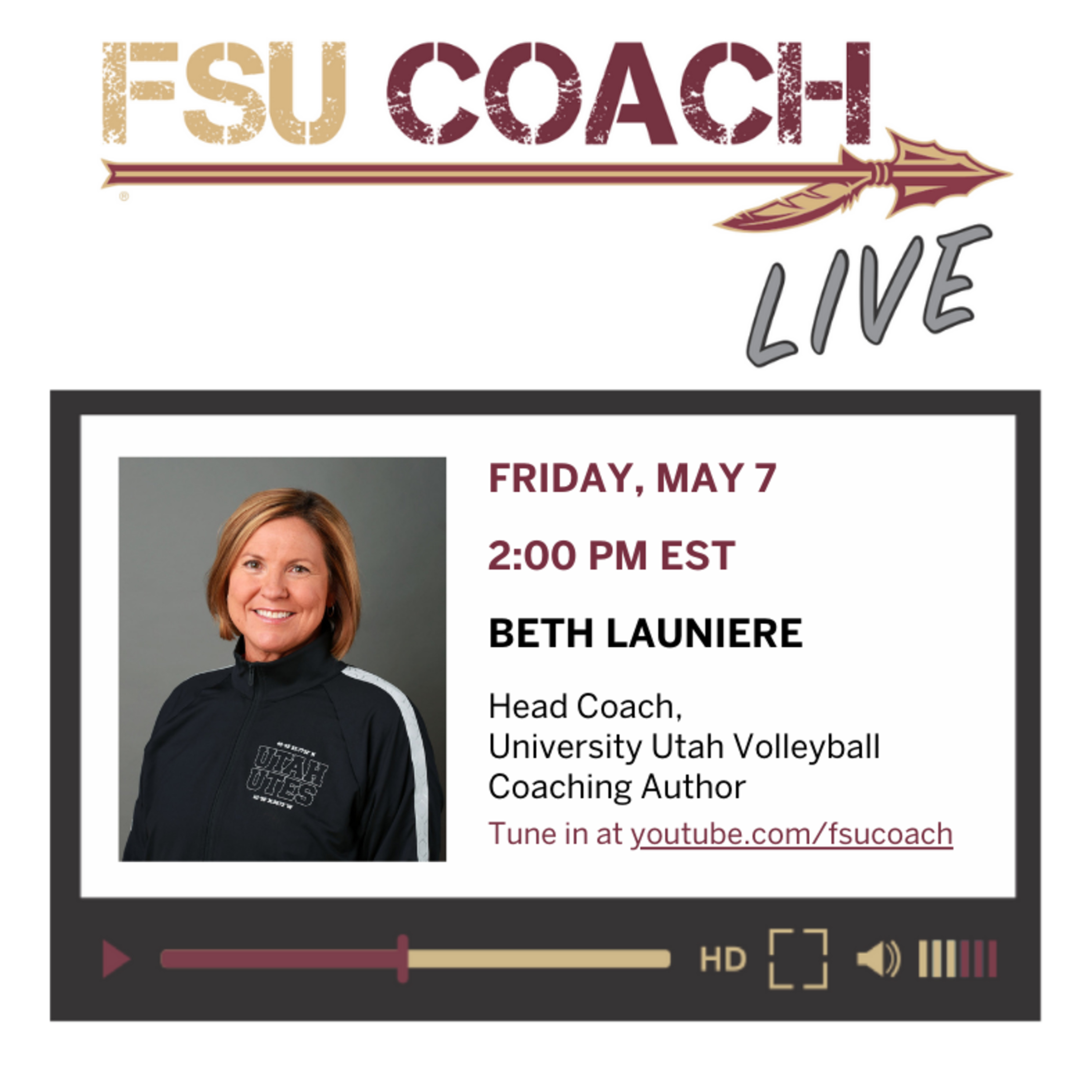 FSU COACH Live: Interviews with Coaches and Sports Professionals