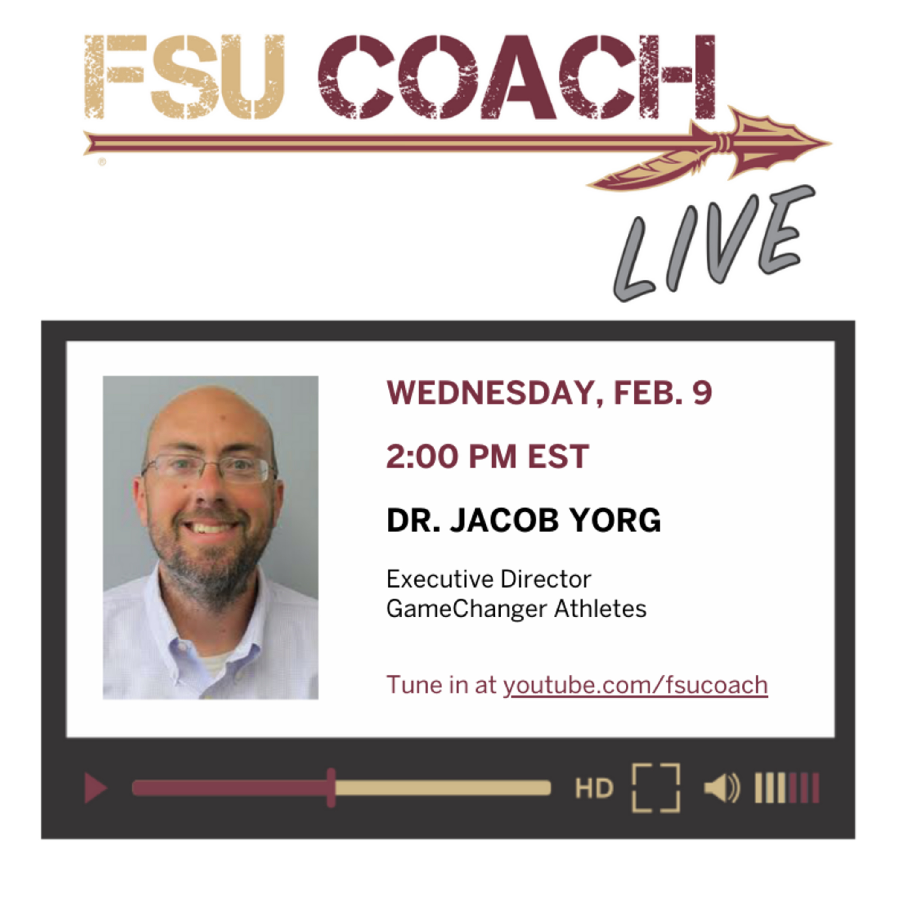 FSU COACH Live: Interviews with Coaches and Sports Professionals