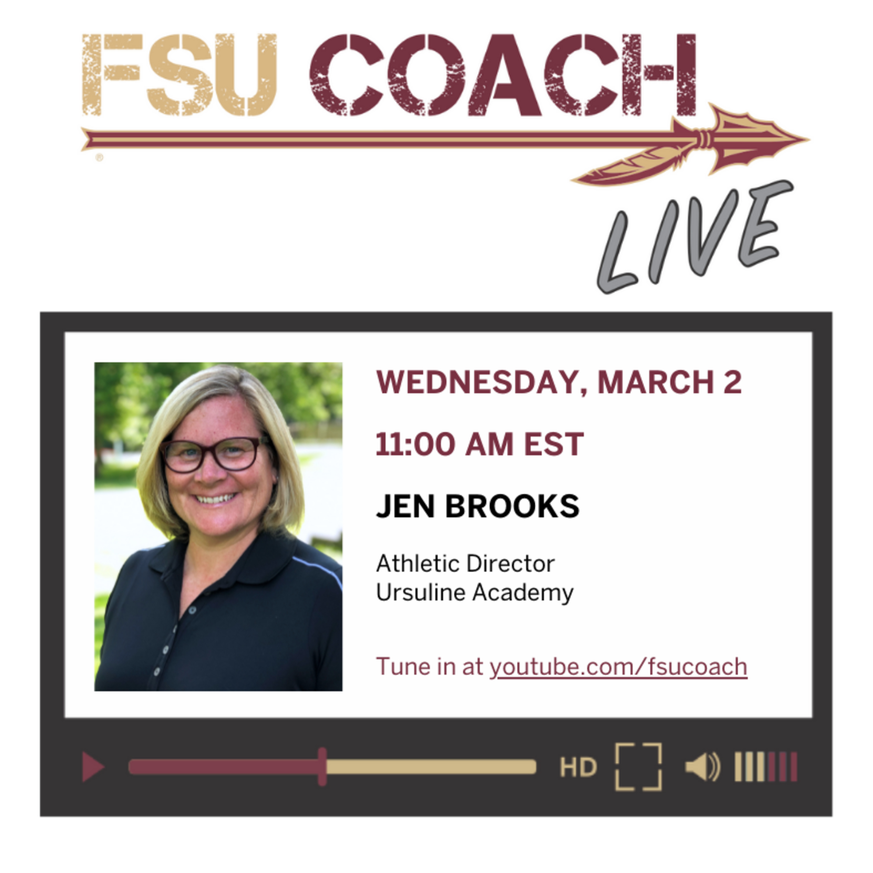 FSU COACH Live: Interviews with Coaches and Sports Professionals