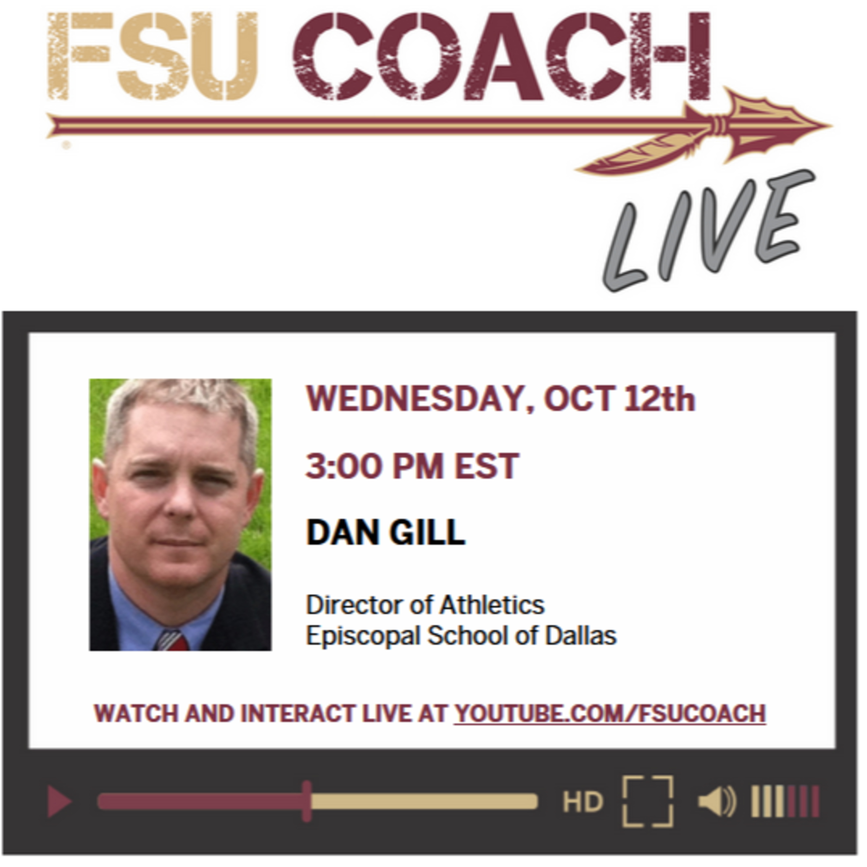Interview with Dan Gill, Athletic Director for the Episcopal School of Dallas episode artwork