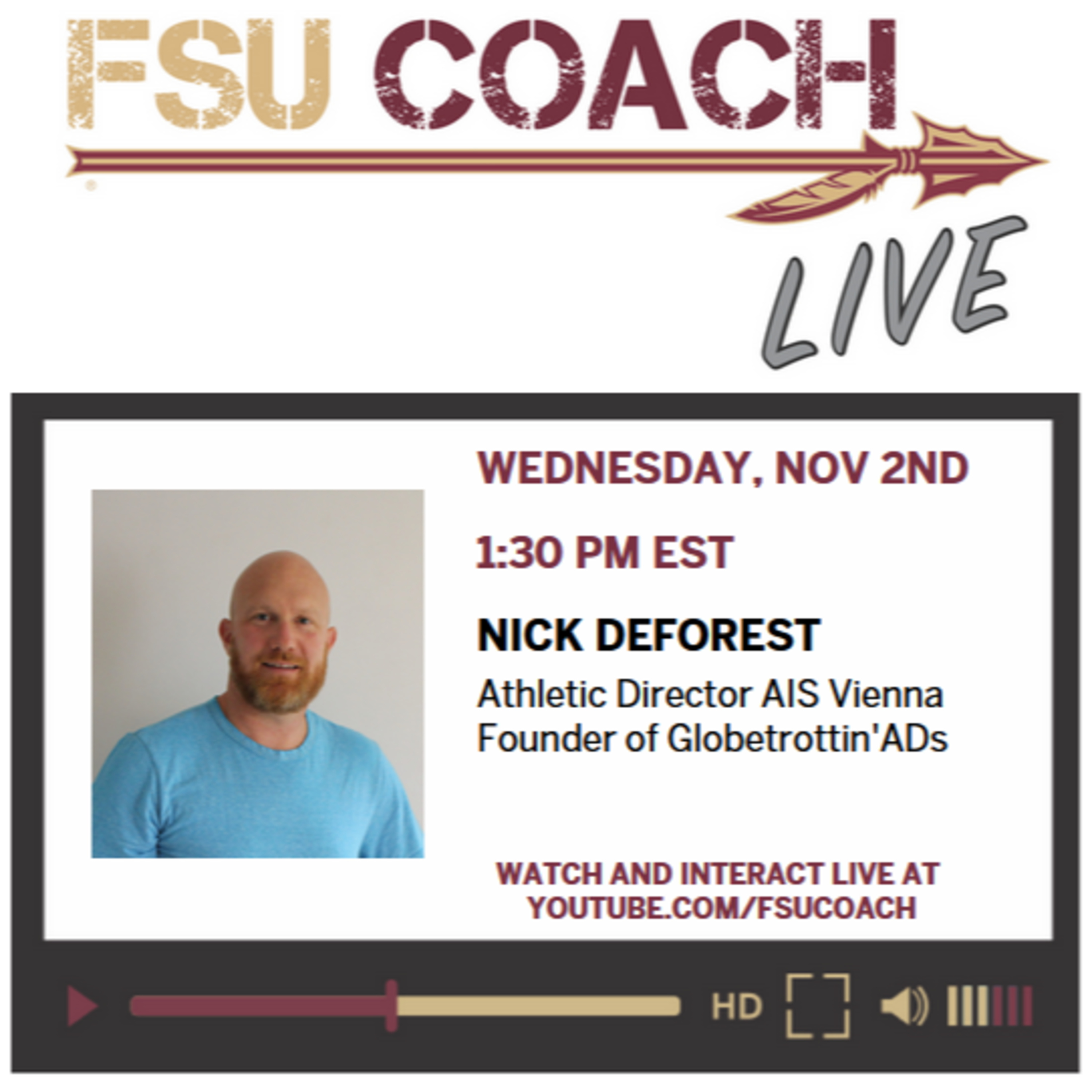 Interview with Nick DeForest, International School Athletic Director  episode artwork