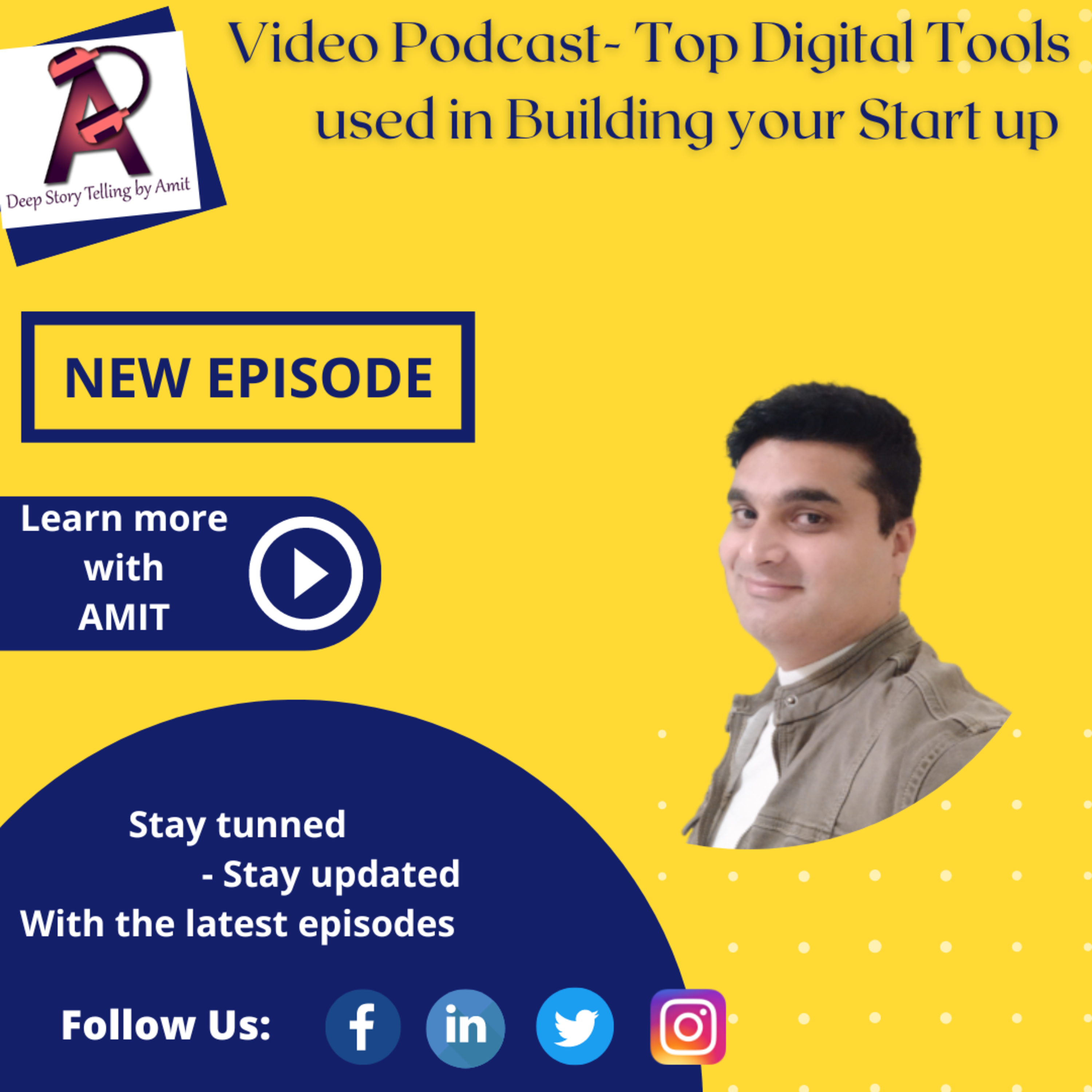 # Video Podcast#  EP-45 - Top  Digital Tools used in Building your Start up?