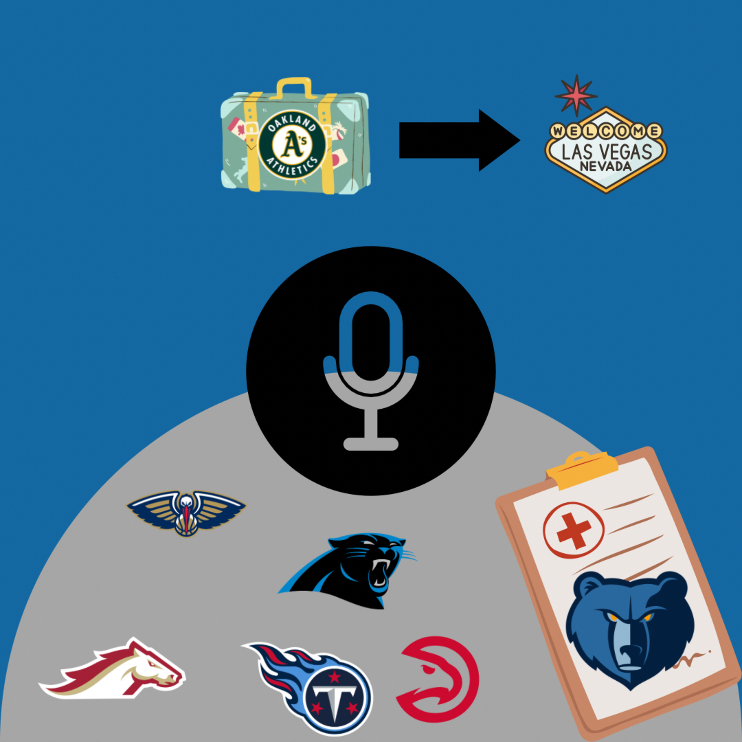 Oakland A’s move, Ja Less Grizzlies and South on the rise