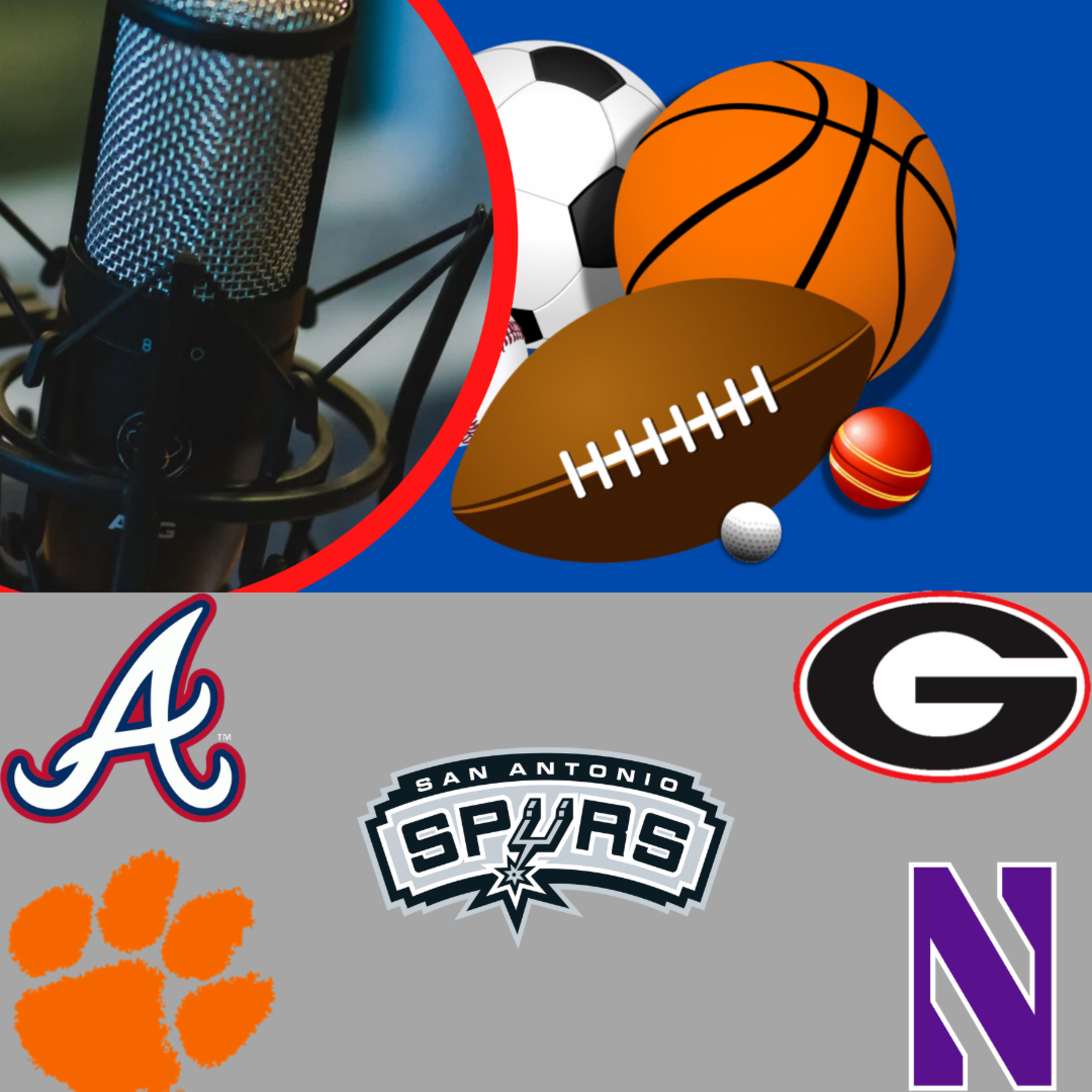 Braves Wins, Georgia Struggles, Northwestern Firing, Britney and Wemby and Clemson Football