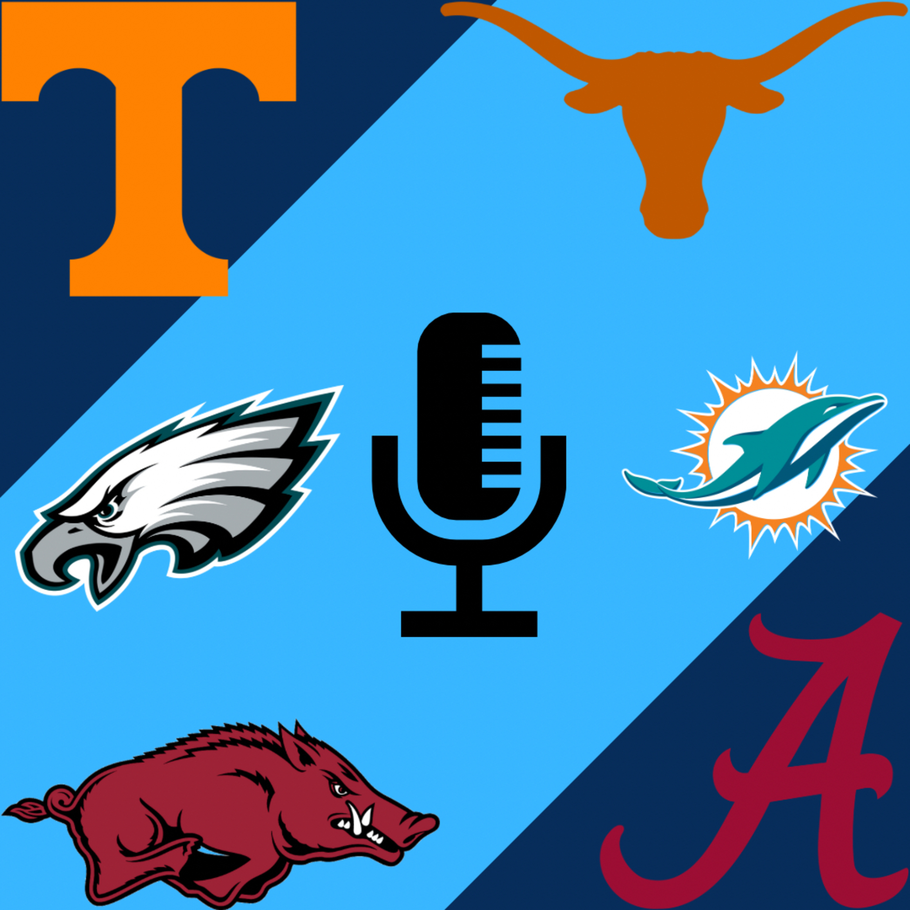 Quinn Ewers, Arkansas firing, Jalen v Tua, Falcons in First, Alabama Revenge