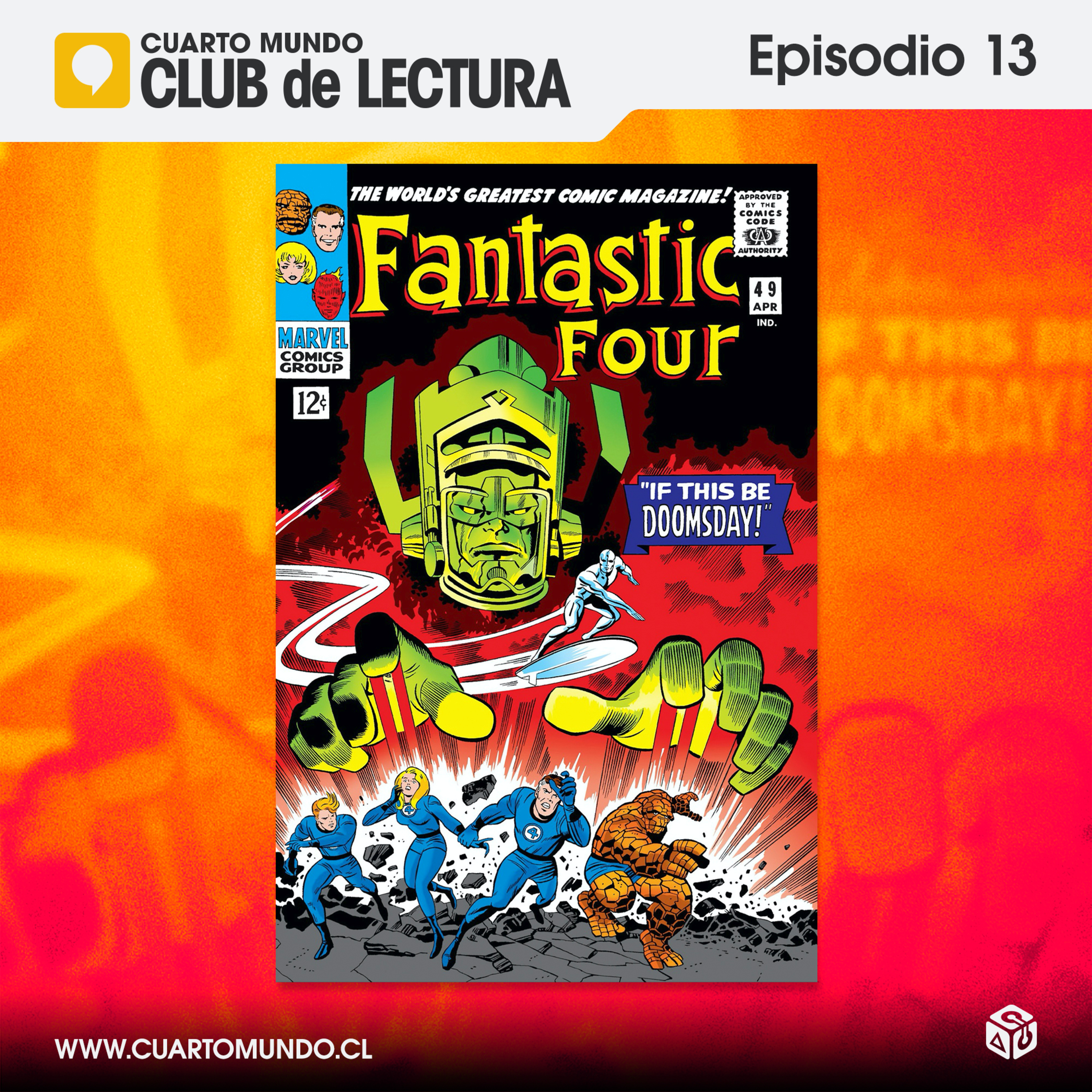 Club de Lectura 013 - Fantastic Four: La Trilogía de Galactus episode artwork