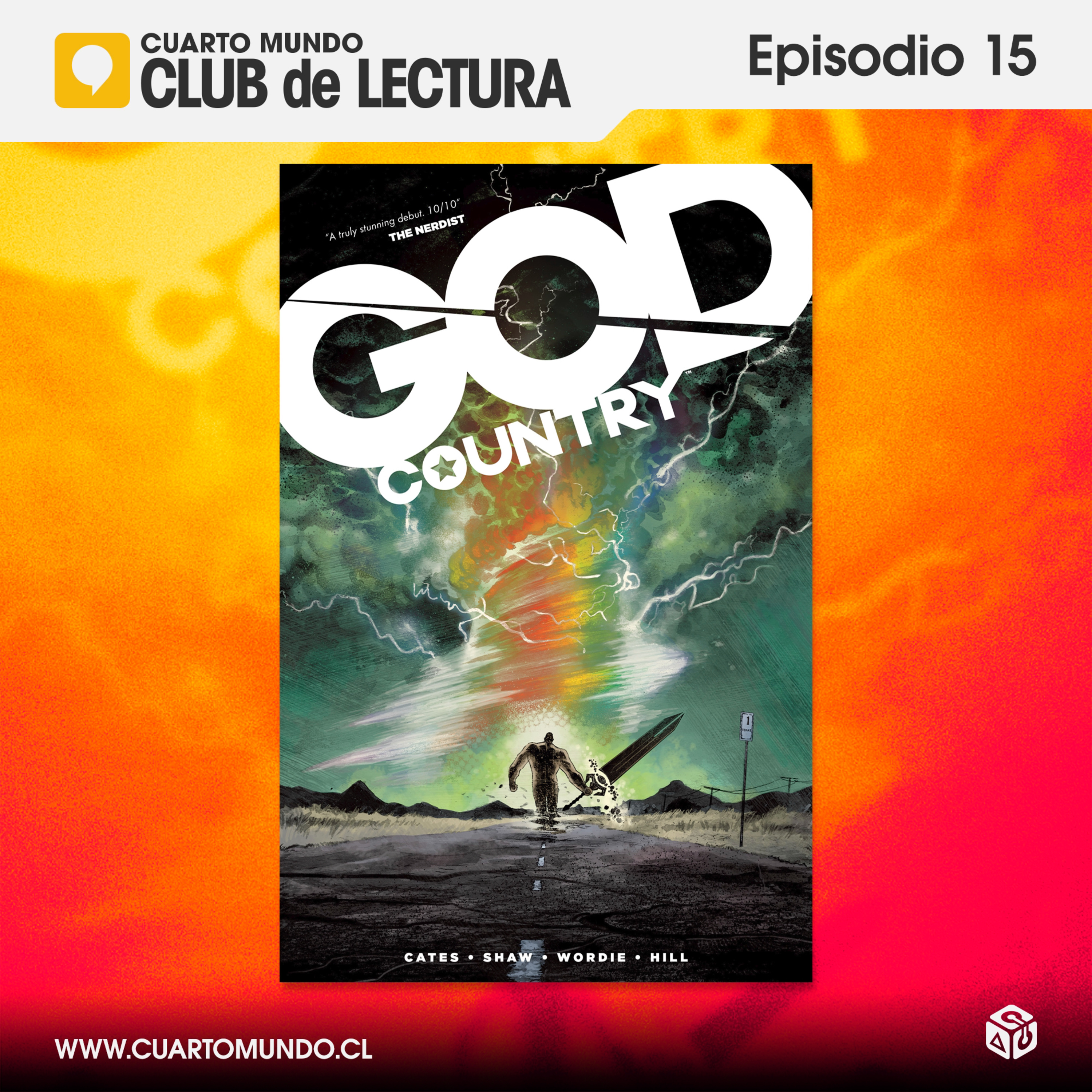 Club de Lectura 015 - God Country episode artwork
