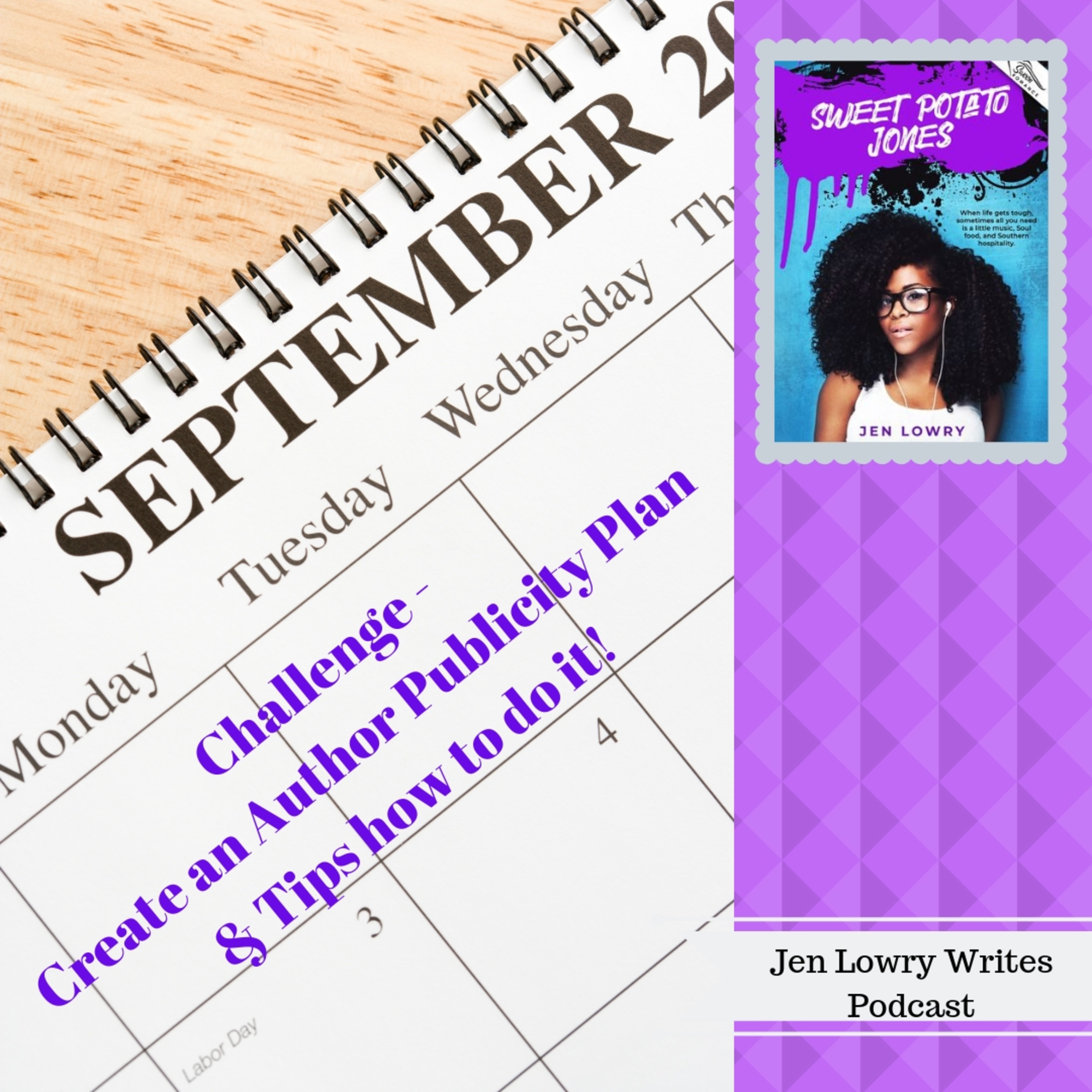 Challenge - Create an Author Publicity Plan & Tips how to do it  episode artwork